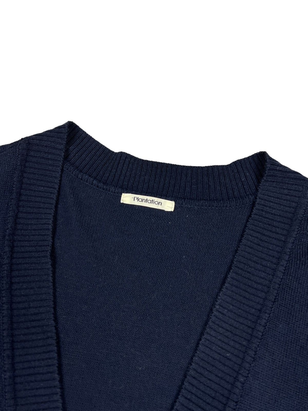 Issey Miyake Plantation by Issey Miyake Buttonless Knit Cardigan Size US M / EU 48-50 / 2 - 5 Thumbnail