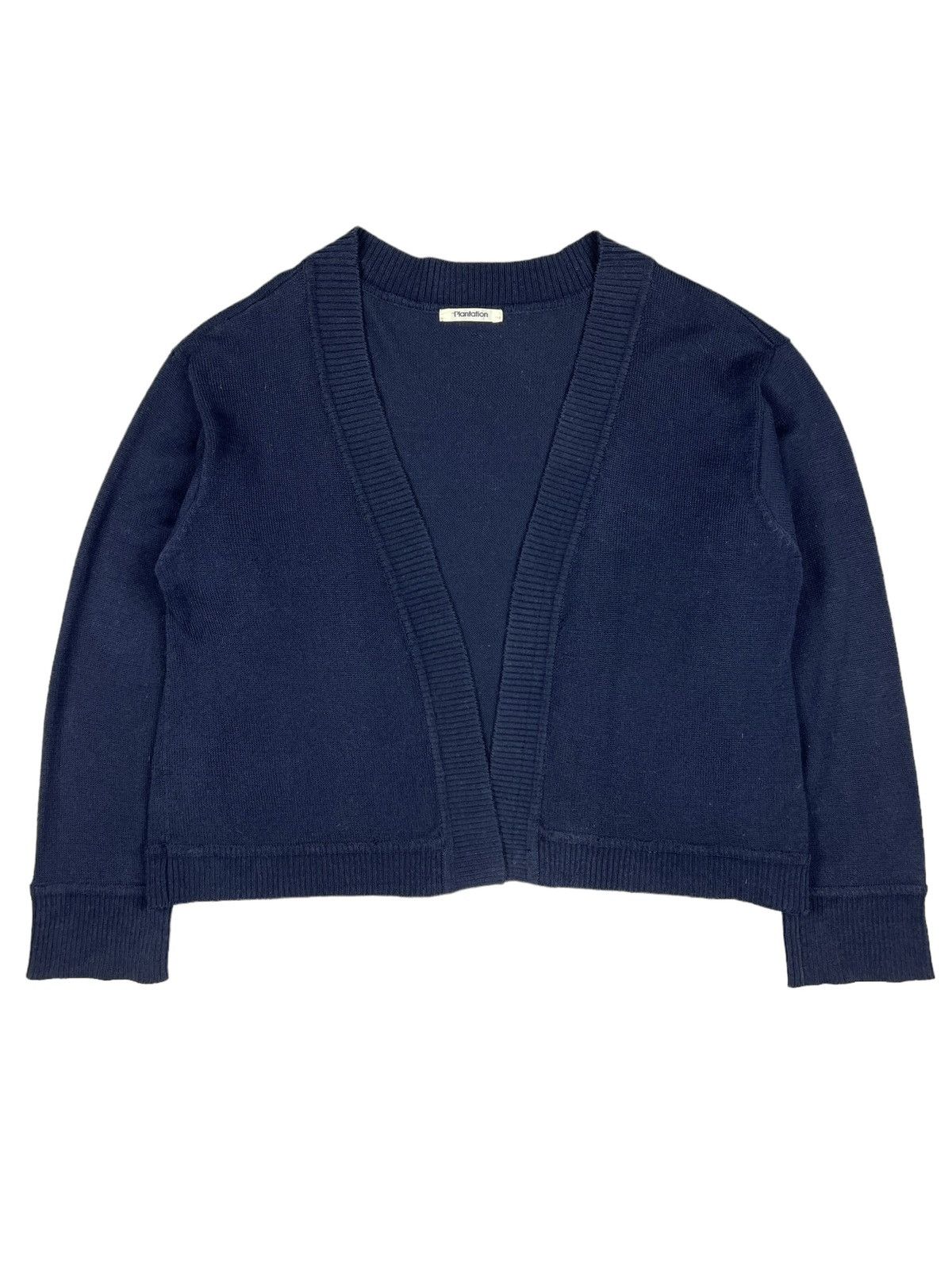 Issey Miyake Plantation by Issey Miyake Buttonless Knit Cardigan Size US M / EU 48-50 / 2 - 8 Thumbnail