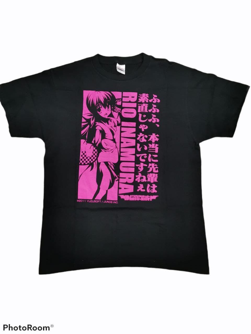 Anime × Cartoon Network × Japanese Brand Vintage DEADSTOCK Dracu-riot Rio Inamura 2011 Anime Tshirt Size US L / EU 52-54 / 3 - 2 Thumbnail