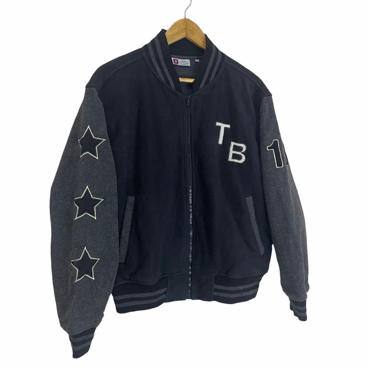 Beauty Beast × Hysteric Glamour 💥Freeborn Money by Dog Cigar Bomber Varsity Jacket Size US M / EU 48-50 / 2 - 3 Thumbnail