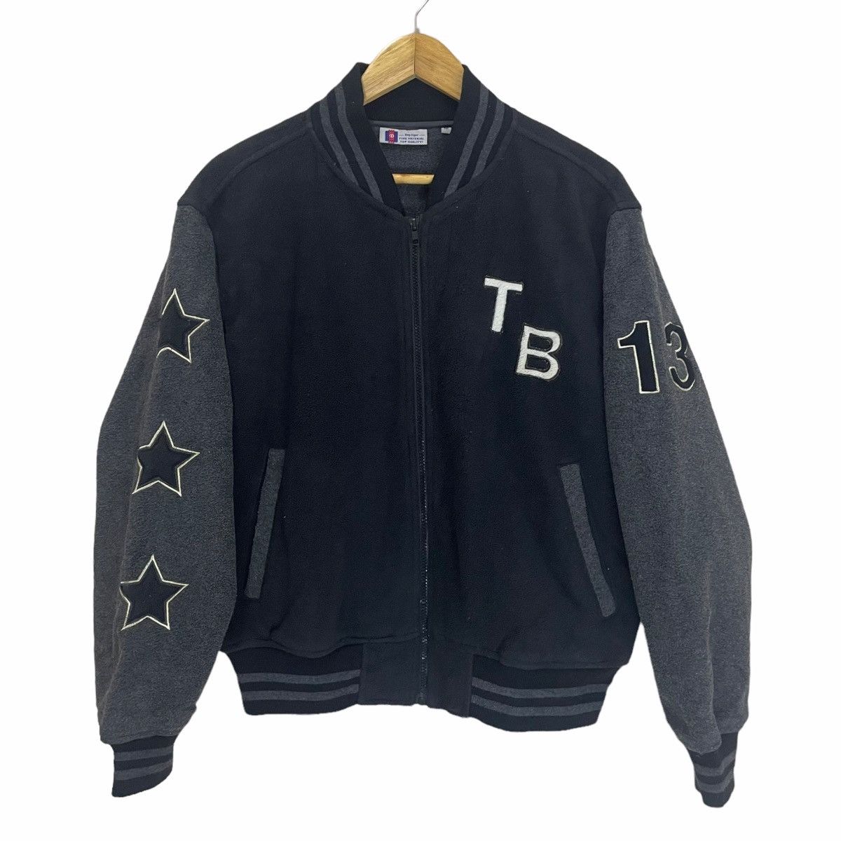 Beauty Beast × Hysteric Glamour 💥Freeborn Money by Dog Cigar Bomber Varsity Jacket Size US M / EU 48-50 / 2 - 2 Thumbnail