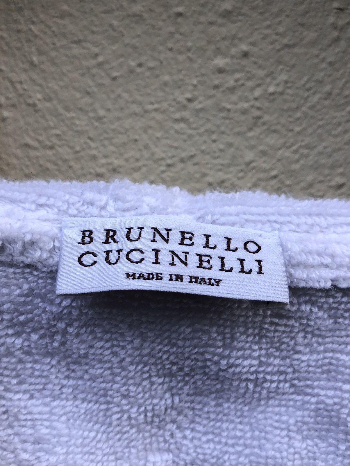 Brunello Cucinelli Brunello Cucinelli Poncho white Hoodies Size L / US 10 / IT 46 - 9 Thumbnail