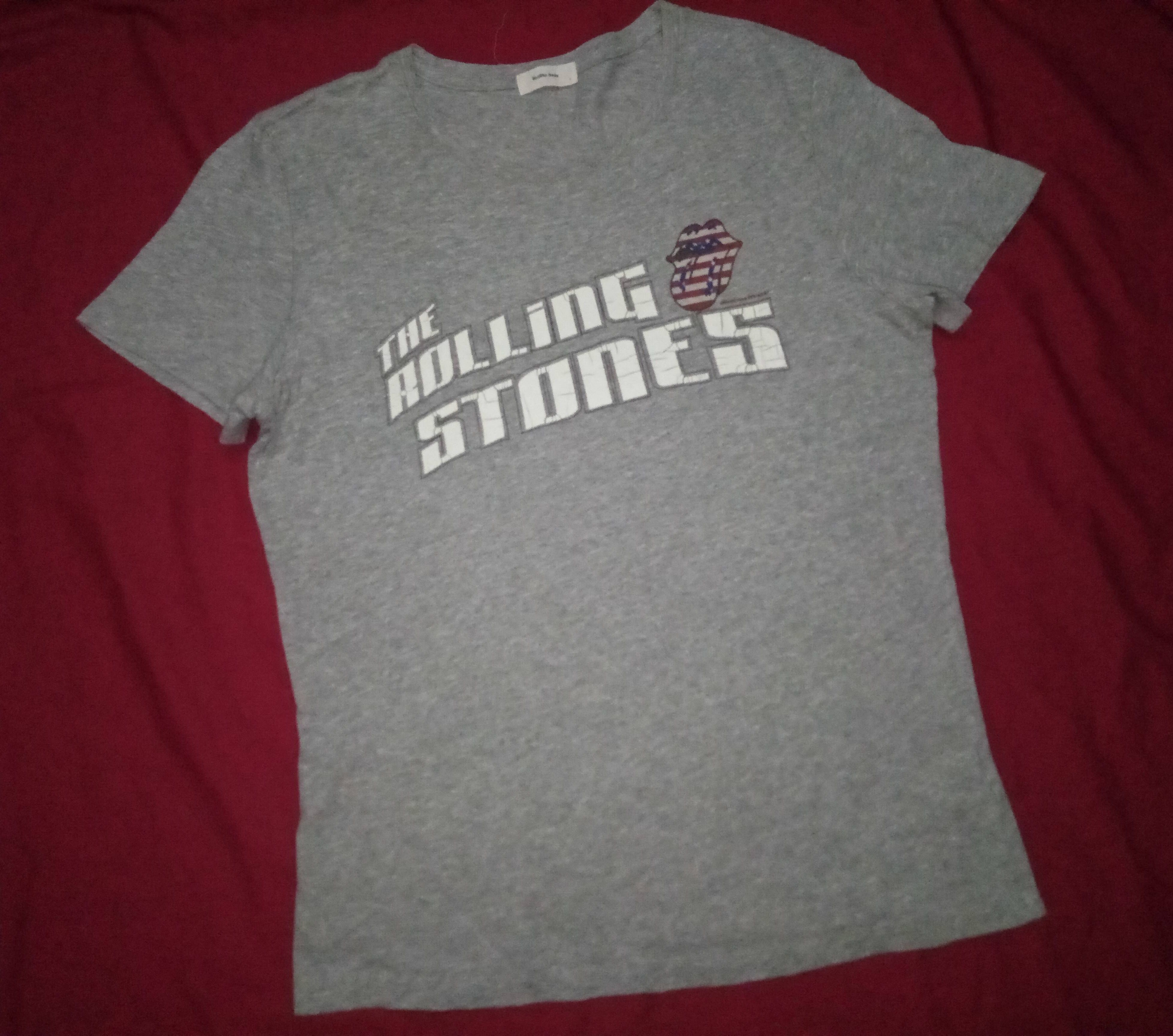 Japanese Brand × The Rolling Stones The Rolling Stones women tshirt band rock music Size L / US 10 / IT 46 - 2 Thumbnail