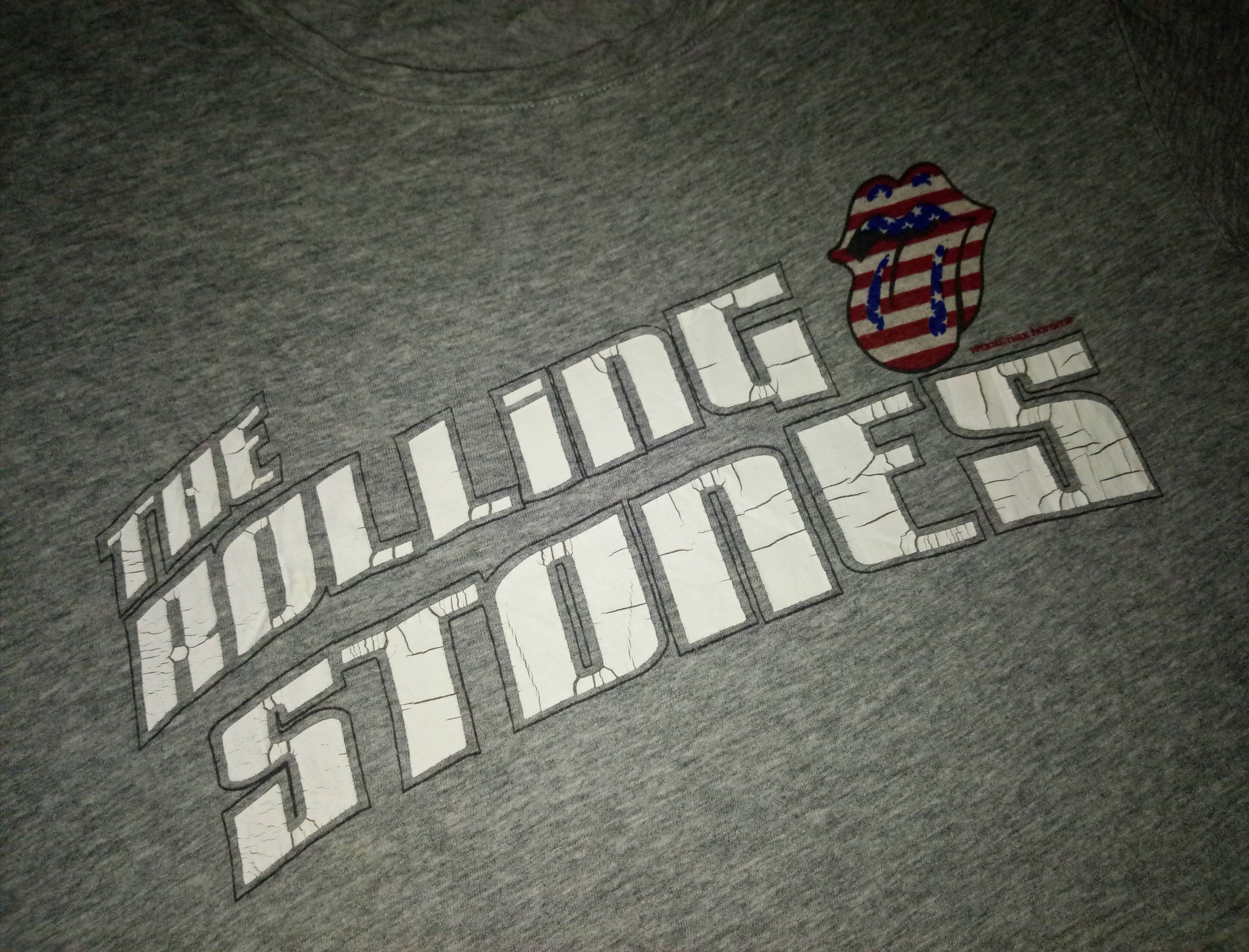 Japanese Brand × The Rolling Stones The Rolling Stones women tshirt band rock music Size L / US 10 / IT 46 - 1 Thumbnail