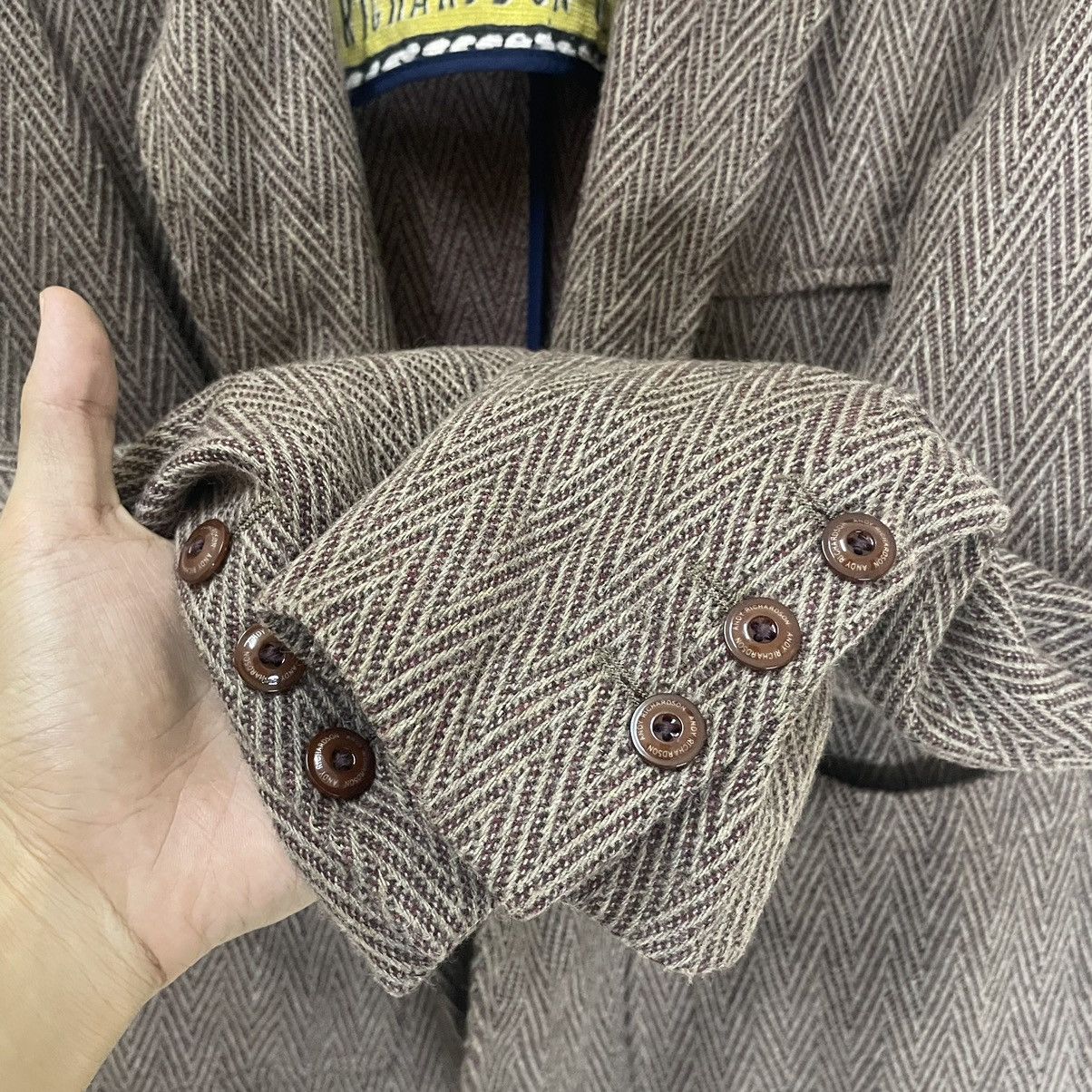 Designer × Other 💥 Andy Richardson Wool button Brown Jacket Size US M / EU 48-50 / 2 - 7 Thumbnail