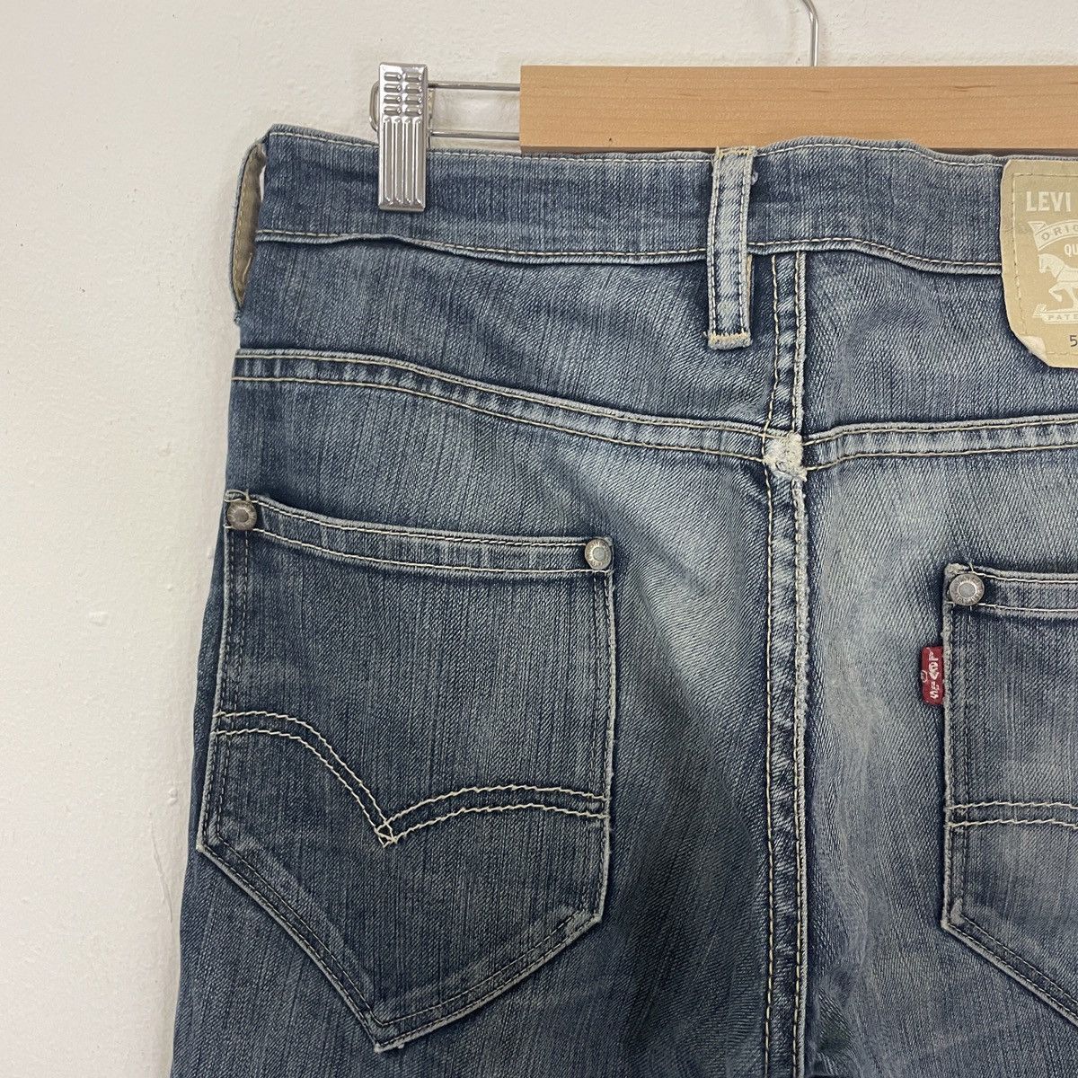 Levi's Vintage Levis 511 Kurt Cobain Style Distressed Denim Jeans Size US 30 / EU 46 - 10 Thumbnail