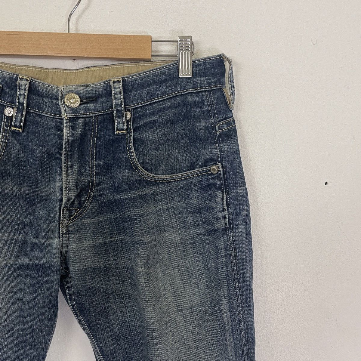 Levi's Vintage Levis 511 Kurt Cobain Style Distressed Denim Jeans Size US 30 / EU 46 - 2 Thumbnail