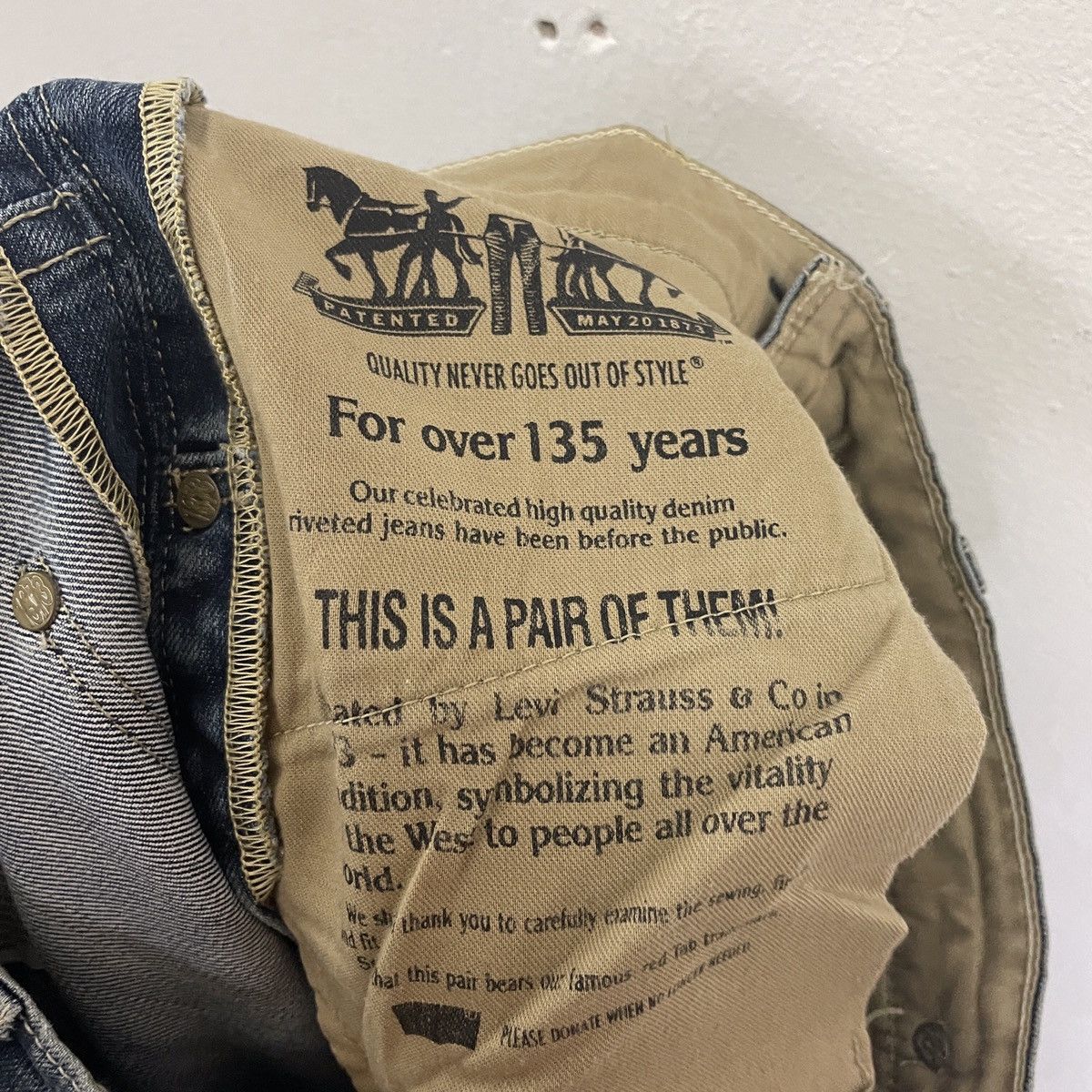 Levi's Vintage Levis 511 Kurt Cobain Style Distressed Denim Jeans Size US 30 / EU 46 - 7 Thumbnail
