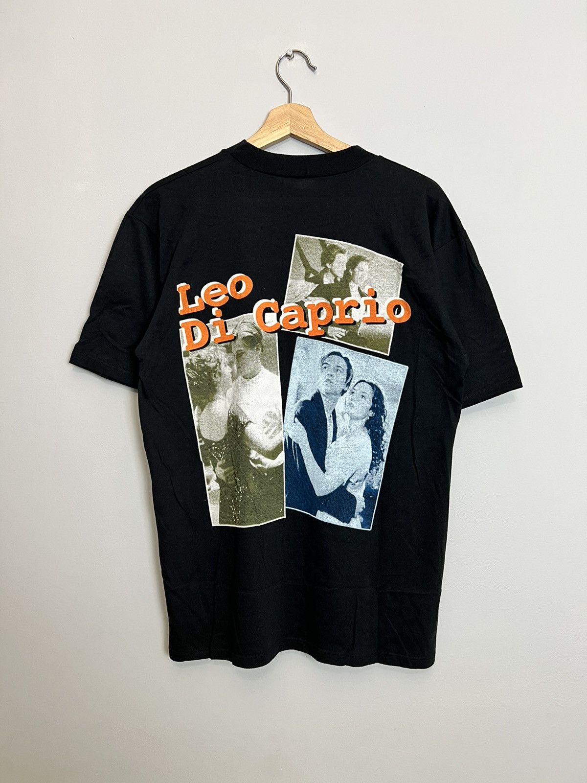 Vintage Vintage 90s Leonardo Dicaprio Leo Movie Rap Tee Rare Hype Size US L / EU 52-54 / 3 - 2 Thumbnail