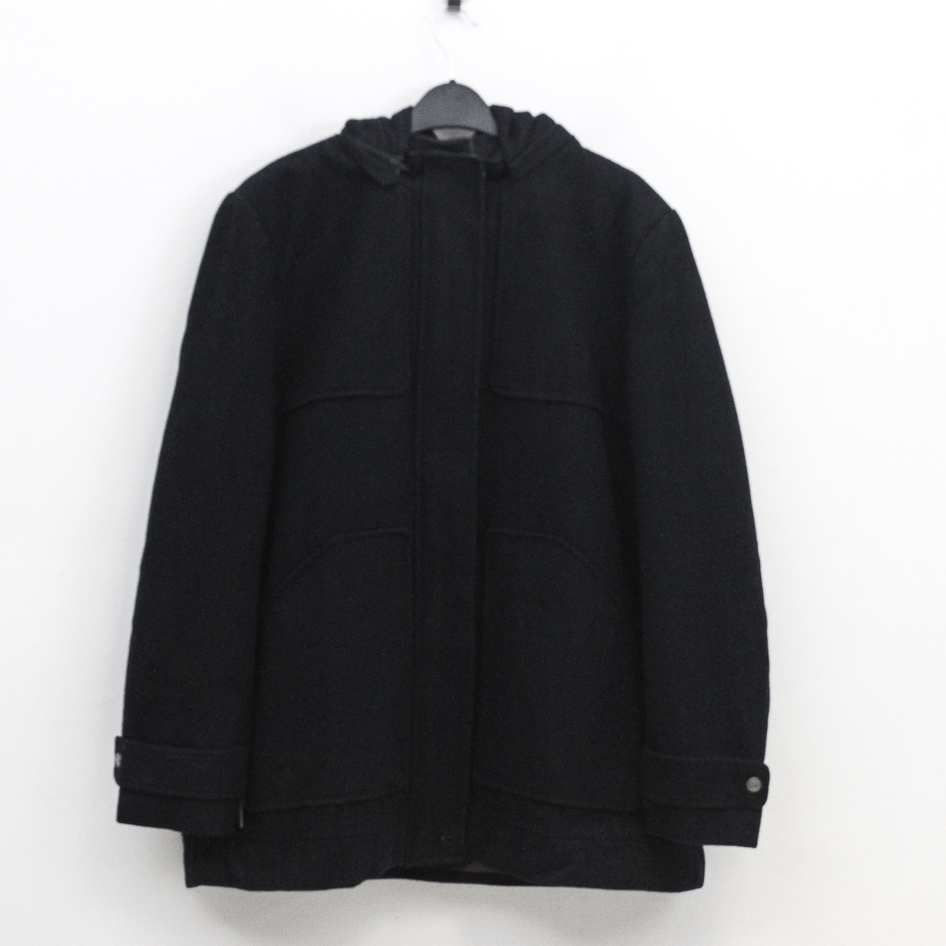 Smartwool × Tommy Hilfiger × Tommy Jeans 2XL Wool Coat Overcoat Hooded Jacket Parka Winter Zip Up Size XXL / US 16-18 / IT 52-54 - 1 Thumbnail