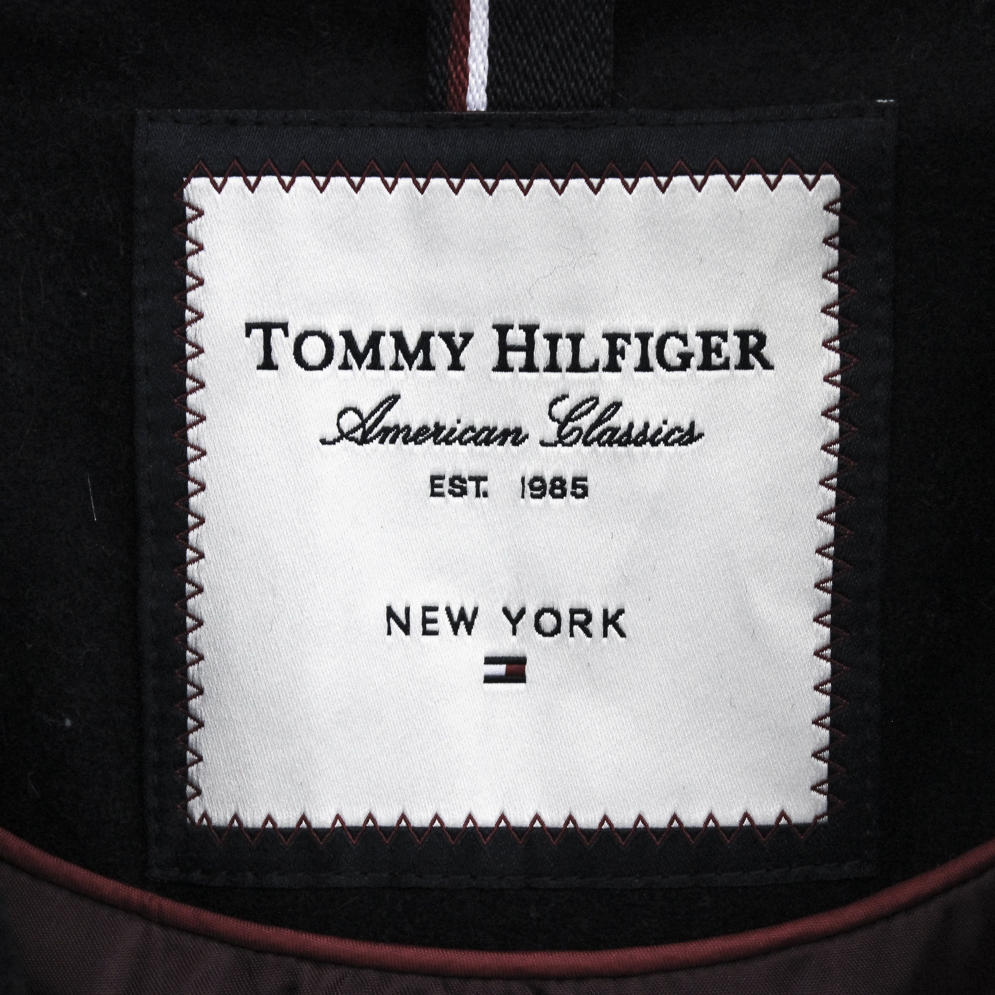 Smartwool × Tommy Hilfiger × Tommy Jeans 2XL Wool Coat Overcoat Hooded Jacket Parka Winter Zip Up Size XXL / US 16-18 / IT 52-54 - 5 Thumbnail