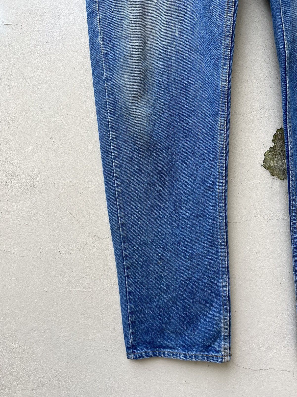 Levi's Vintage 1995 Levi’s 505 Orange Tab Fade Denim Painter Jeans Size US 38 / EU 54 - 9 Thumbnail