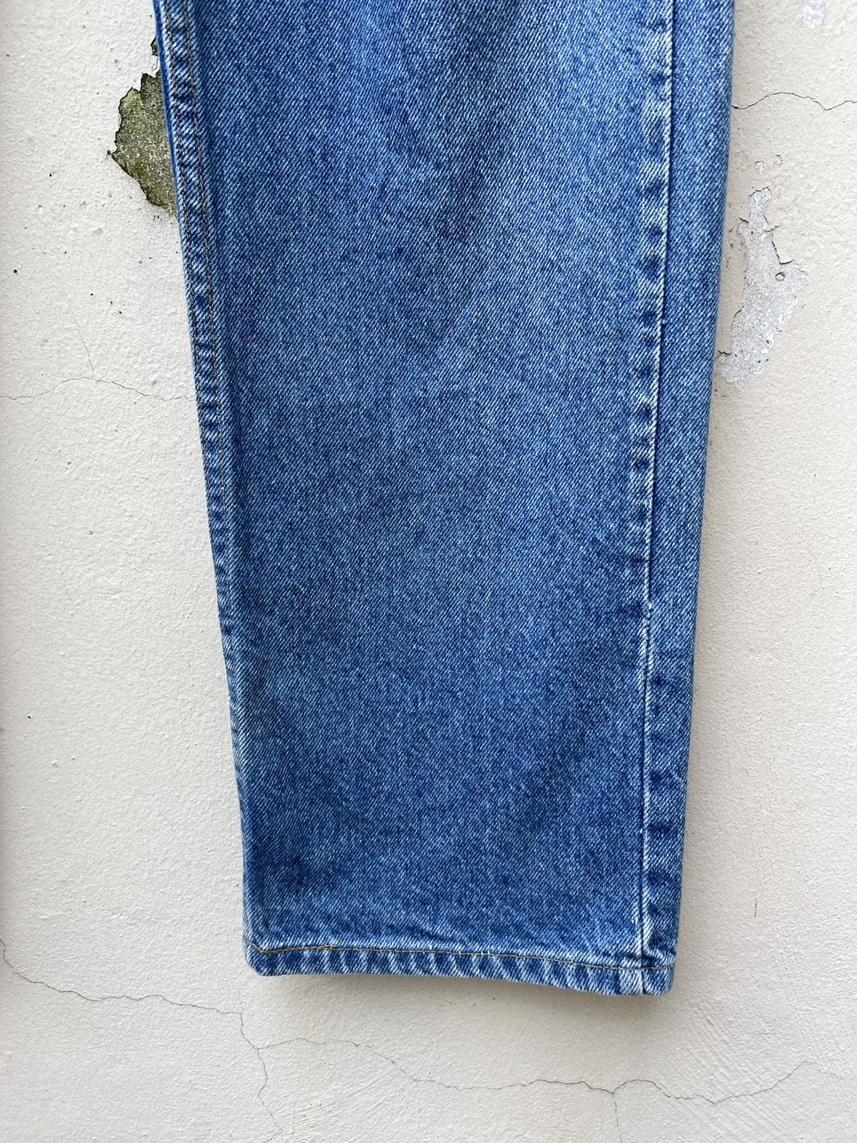 Levi's Vintage 1995 Levi’s 505 Orange Tab Fade Denim Painter Jeans Size US 38 / EU 54 - 12 Thumbnail