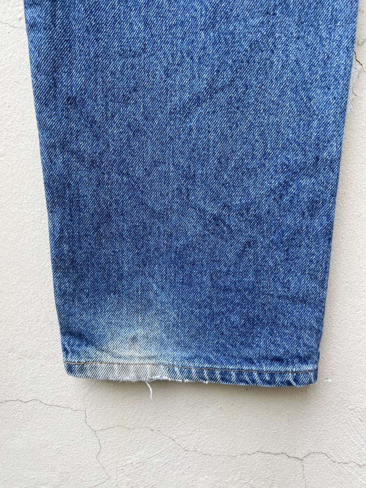 Levi's Vintage 1995 Levi’s 505 Orange Tab Fade Denim Painter Jeans Size US 38 / EU 54 - 19 Thumbnail