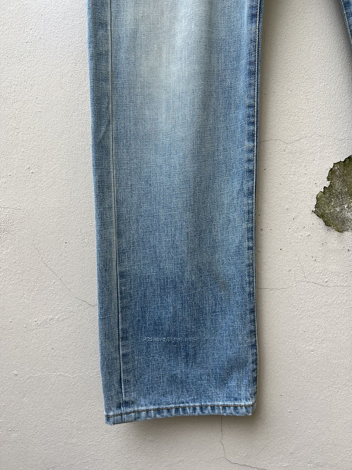 Vintage 90s Ozone Rocks Japan Fade Denim Big Straight Trashed Jeans Size US 34 / EU 50 - 9 Thumbnail