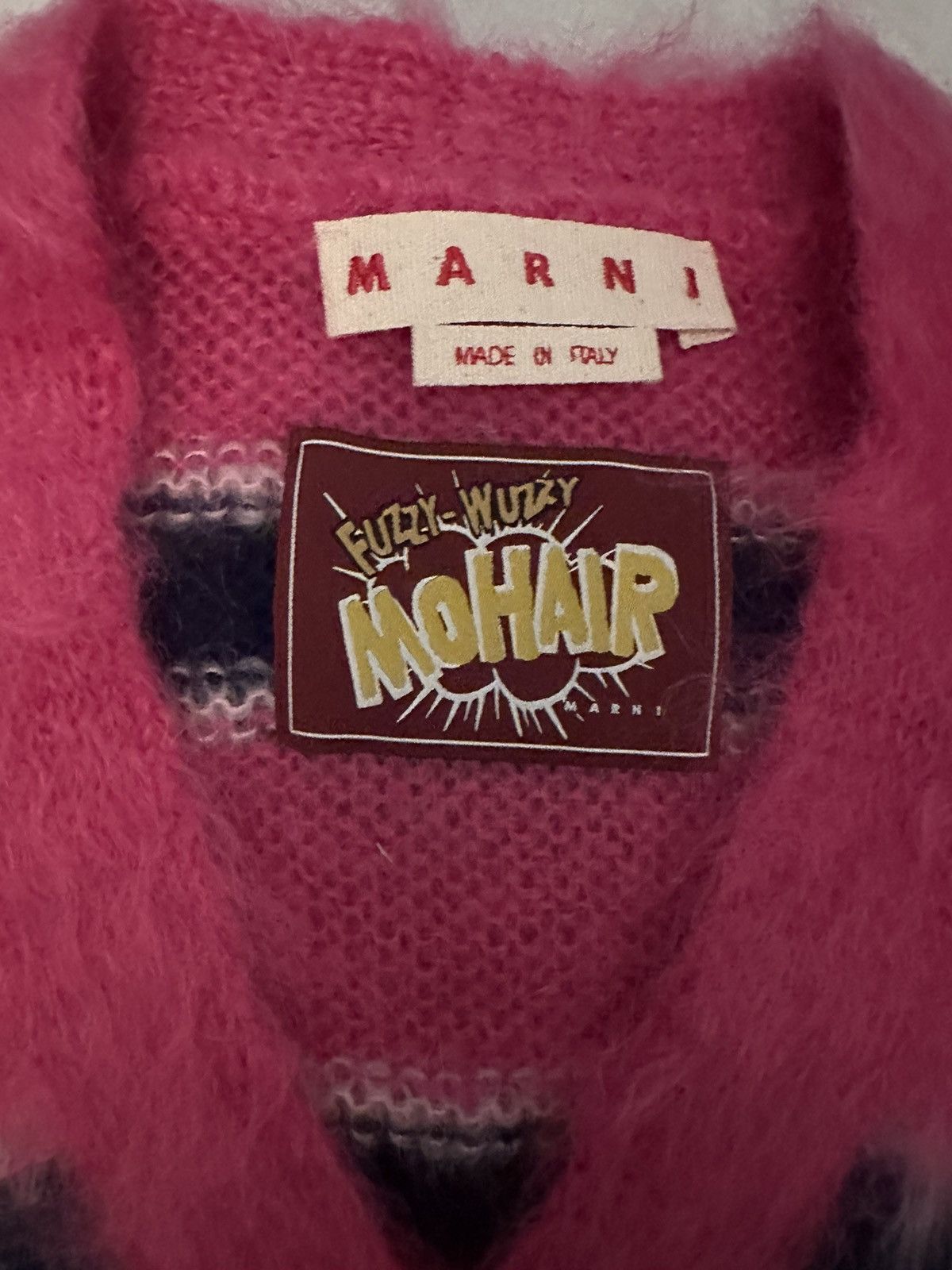 Marni Marni Mohair Cardigan Size US M / EU 48-50 / 2 - 2 Thumbnail