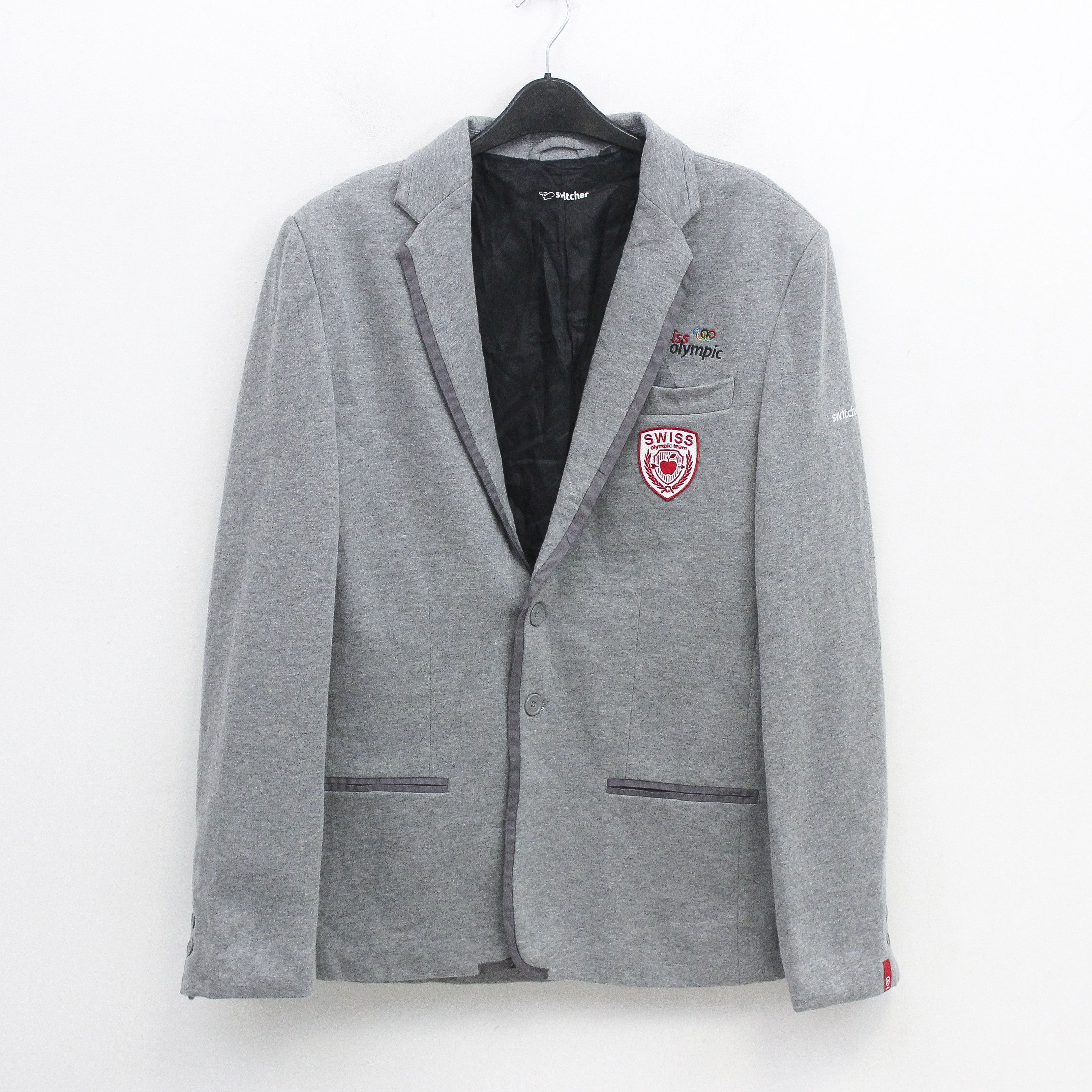 Designer × USA Olympics Switcher L Blazer Jacket Swiss Olympic LONDON OLYMPICS 2012 Size 52R - 1 Thumbnail