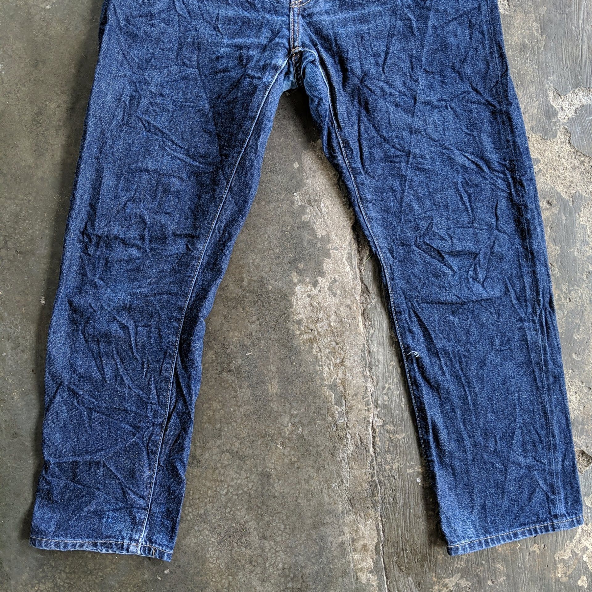 Japanese Brand × Jean × Vintage Worn💥Vintage Japanese 5 Pockets Denim Jeans Pants Size US 32 / EU 48 - 4 Thumbnail