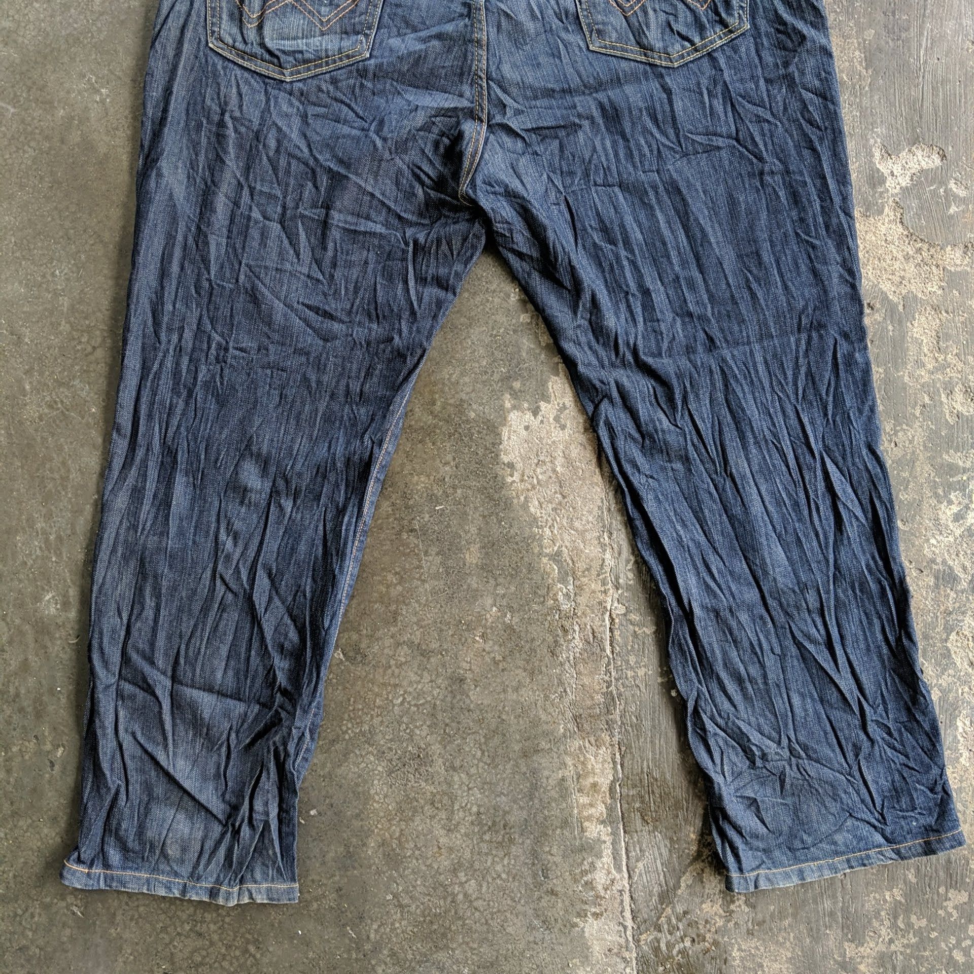 Edwin × Jean × Vintage W37 Vintage Edwin Faded Denim Jeans Sick Pants Size US 37 - 13 Thumbnail