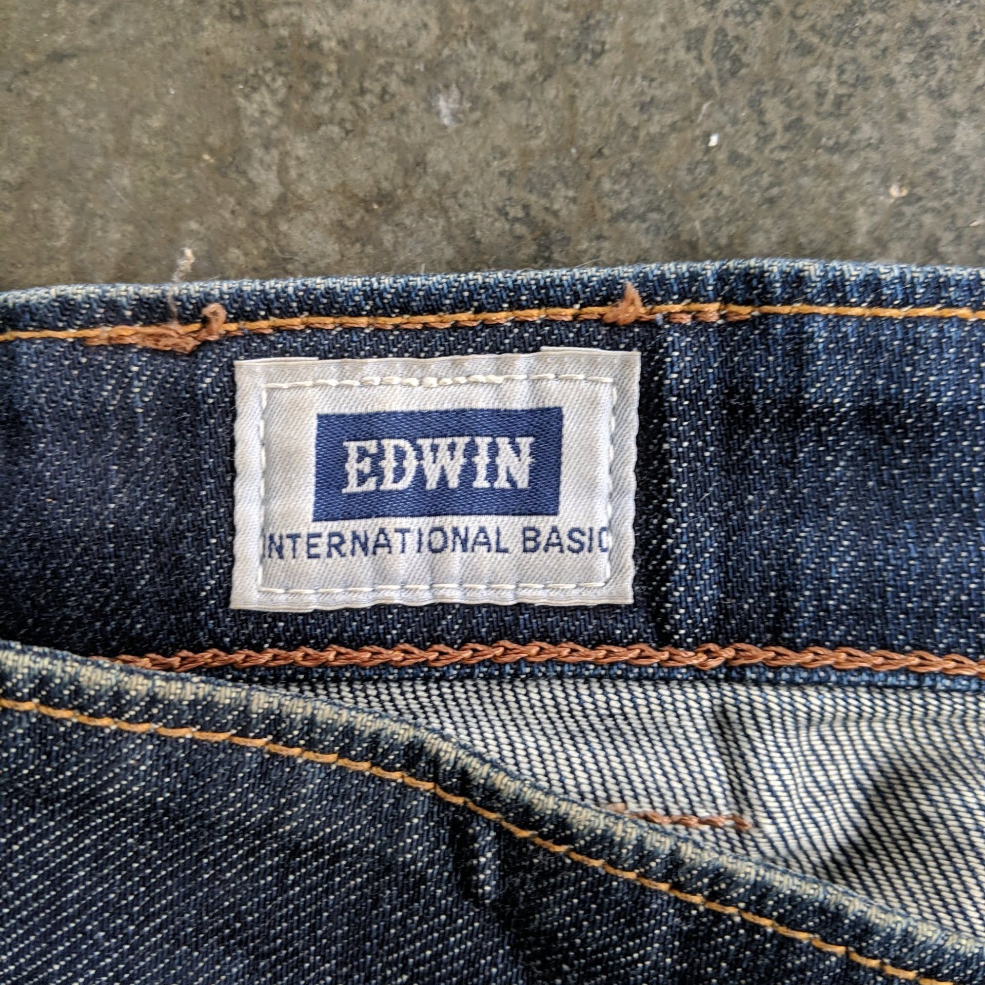 Edwin × Jean × Vintage W37 Vintage Edwin Faded Denim Jeans Sick Pants Size US 37 - 7 Thumbnail