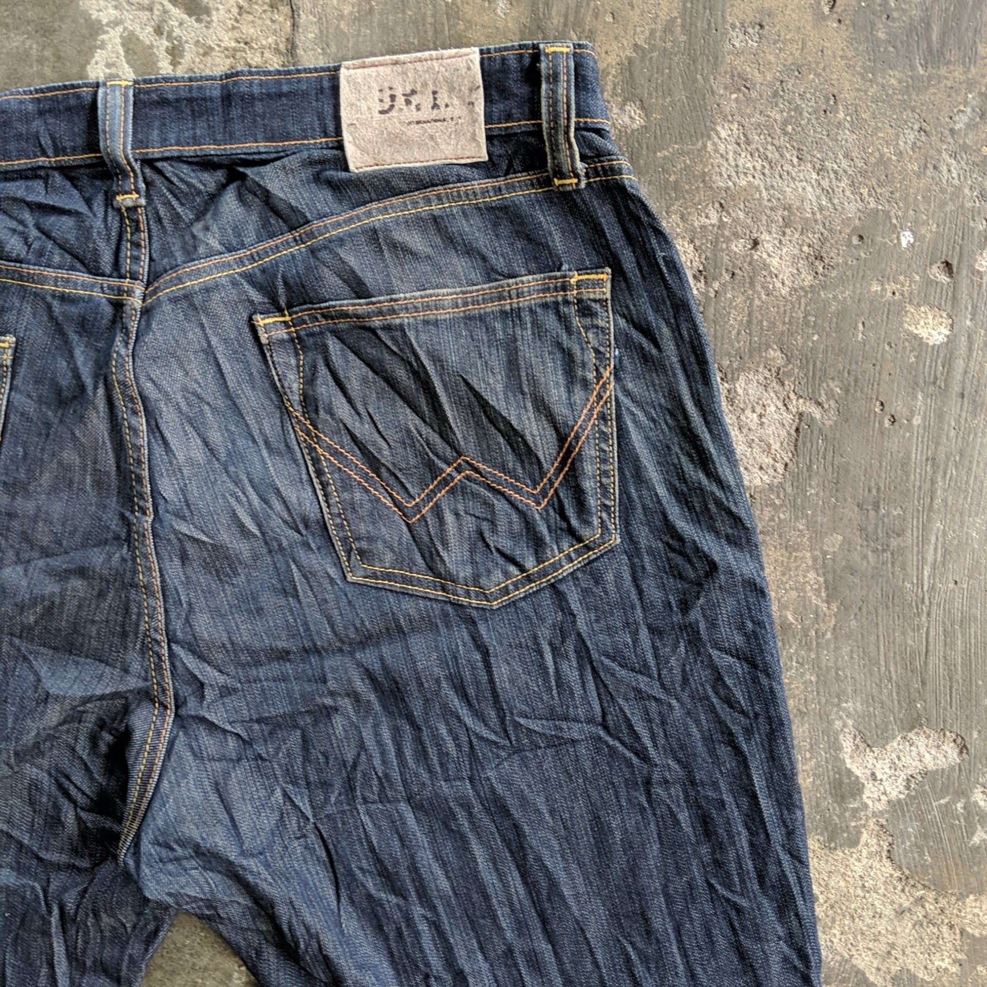 Edwin × Jean × Vintage W37 Vintage Edwin Faded Denim Jeans Sick Pants Size US 37 - 12 Thumbnail