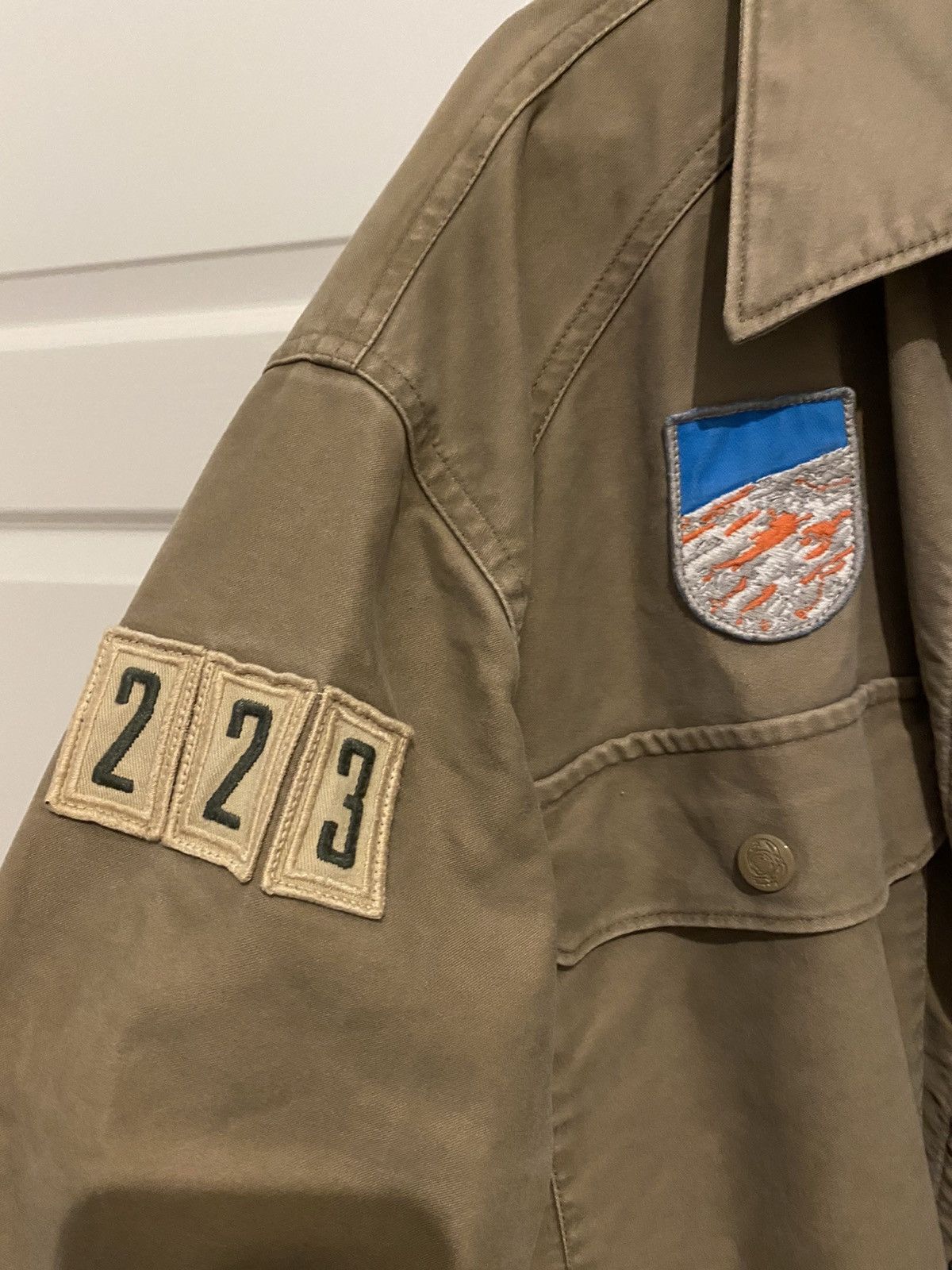 Billionaire boys club patch jacket