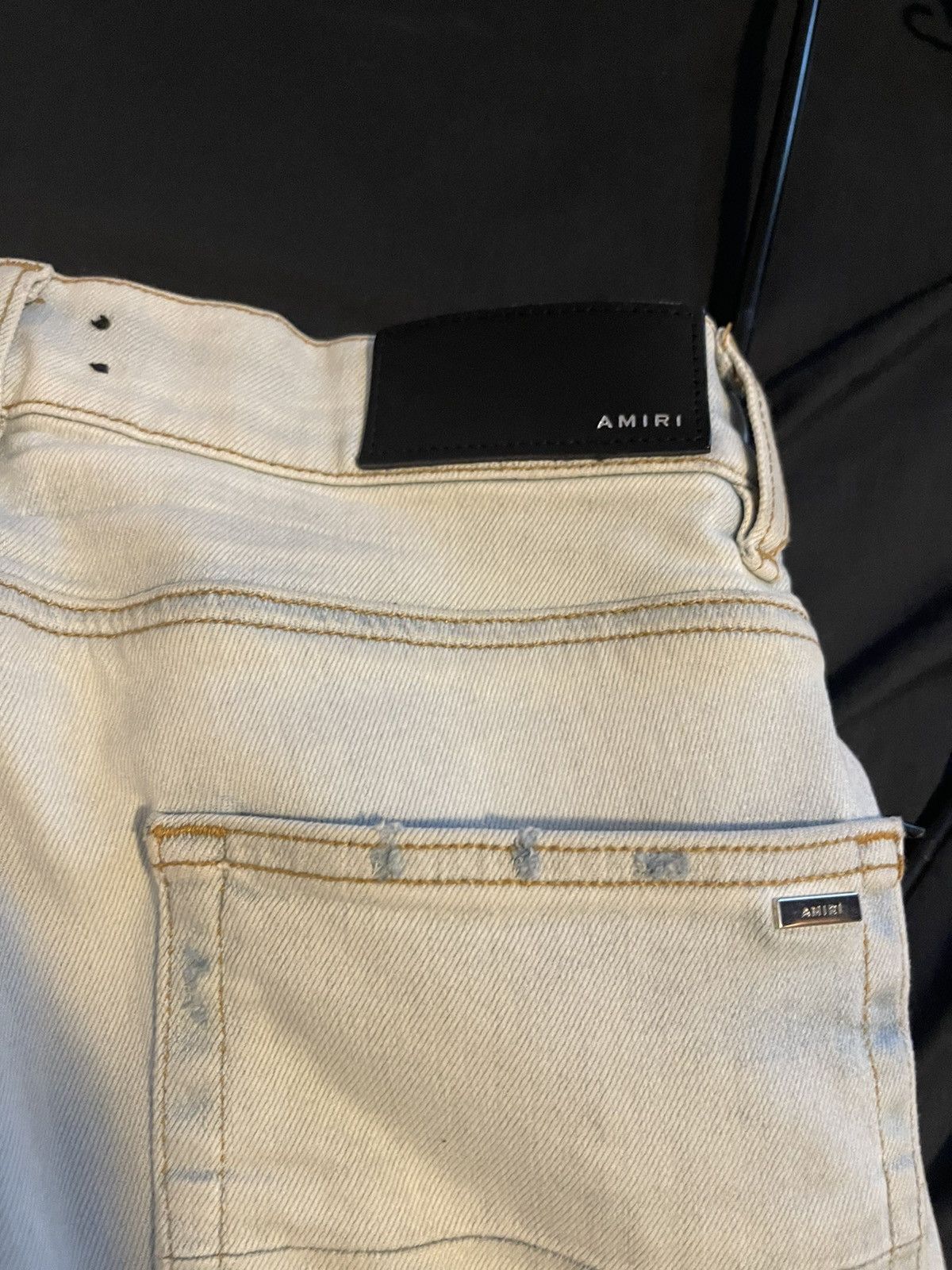 Amiri Amiri mx2 denim with black bandana Size US 31 - 6 Thumbnail
