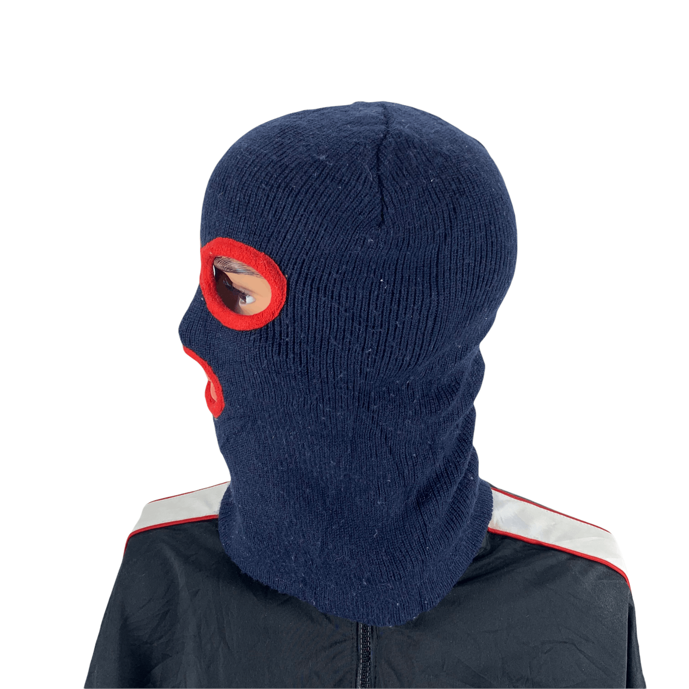 Japanese Brand Vintage Balaclava Mask / Ski Mask #28-B Size ONE SIZE - 2 Thumbnail