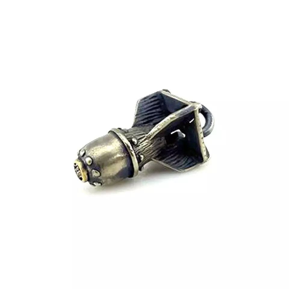 Other Classic Bomb Pendant Keychain EDC Brass Keyring Gifts Size ONE SIZE - 2 Thumbnail