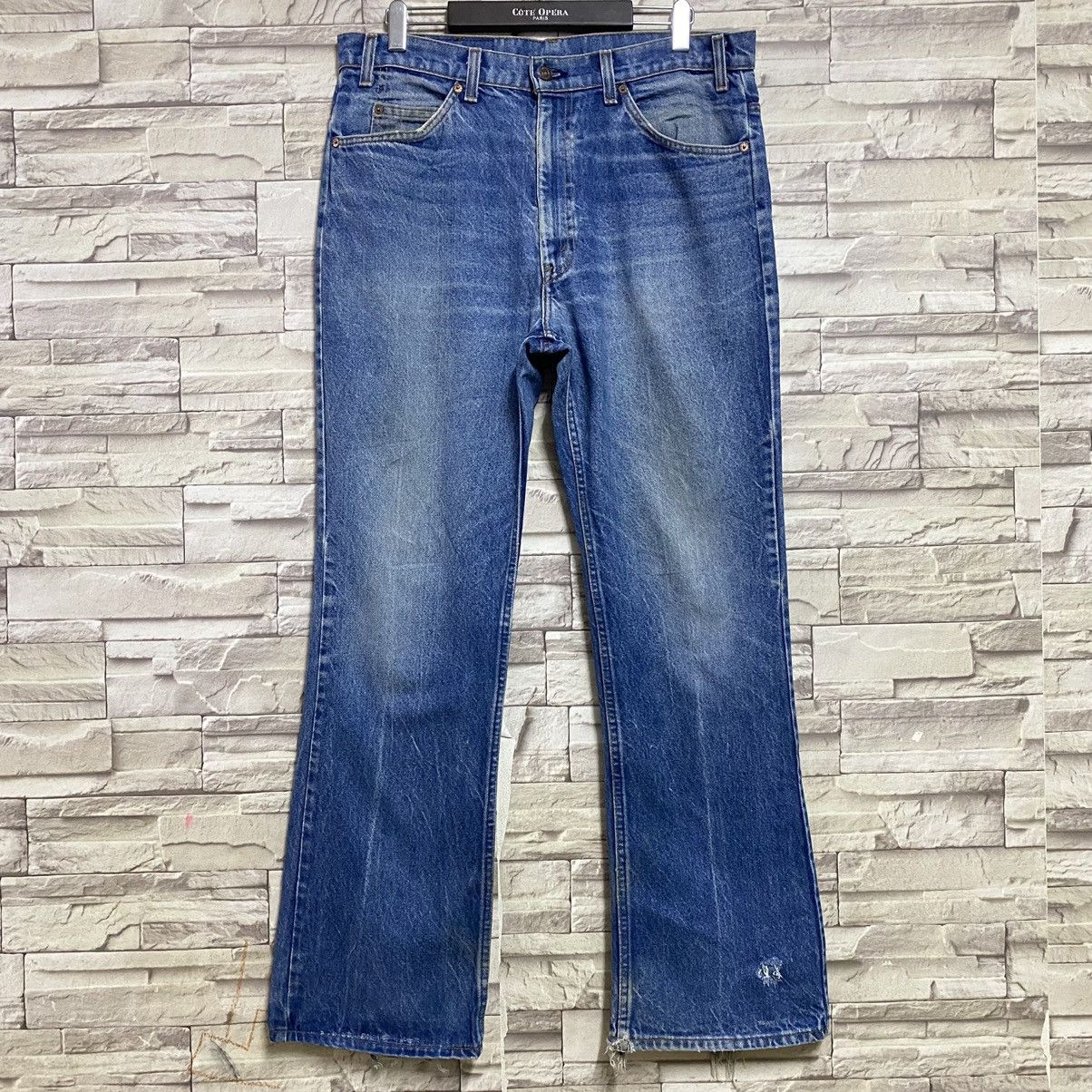 Levi's Vintage 80s Levis 517 Orangetab Bell Bottom Jeans 36x31 Size US 36 / EU 52 - 3 Thumbnail