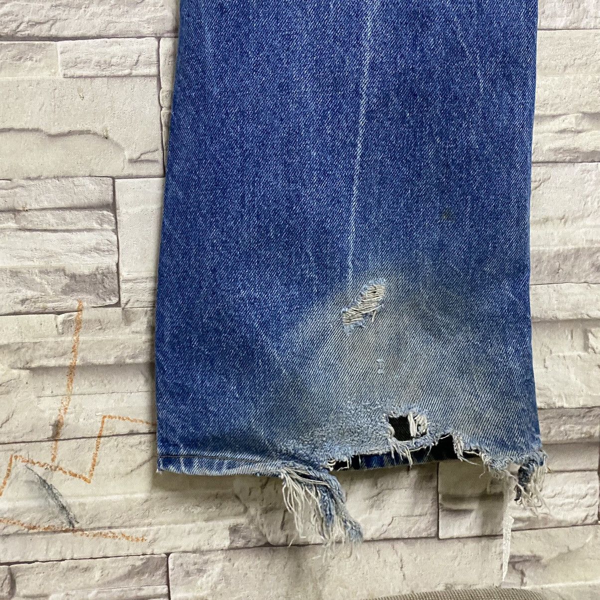 Levi's Vintage 80s Levis 517 Orangetab Bell Bottom Jeans 36x31 Size US 36 / EU 52 - 13 Thumbnail