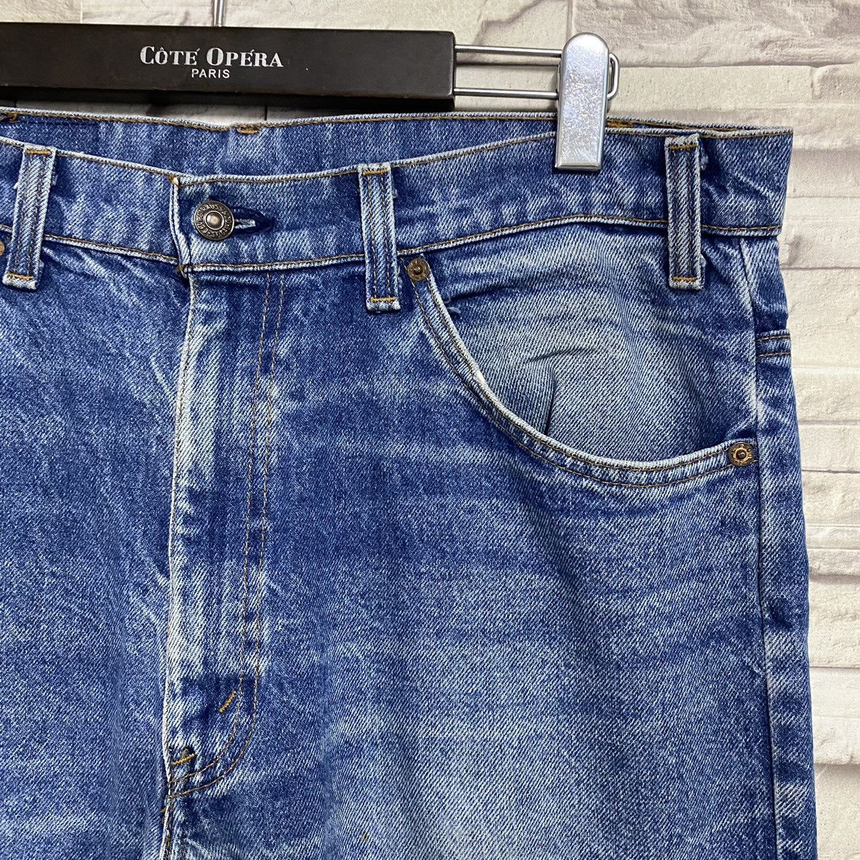 Levi's Vintage 80s Levis 517 Orangetab Bell Bottom Jeans 36x31 Size US 36 / EU 52 - 7 Thumbnail