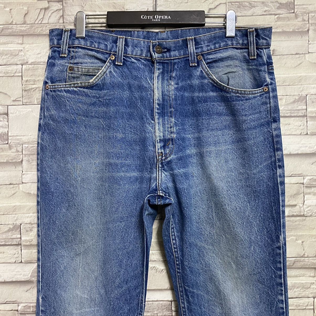 Levi's Vintage 80s Levis 517 Orangetab Bell Bottom Jeans 36x31 Size US 36 / EU 52 - 4 Thumbnail