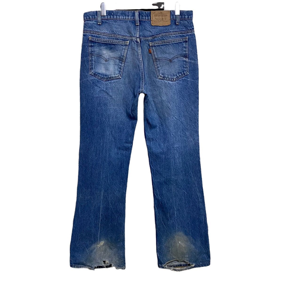Levi's Vintage 80s Levis 517 Orangetab Bell Bottom Jeans 36x31 Size US 36 / EU 52 - 1 Thumbnail