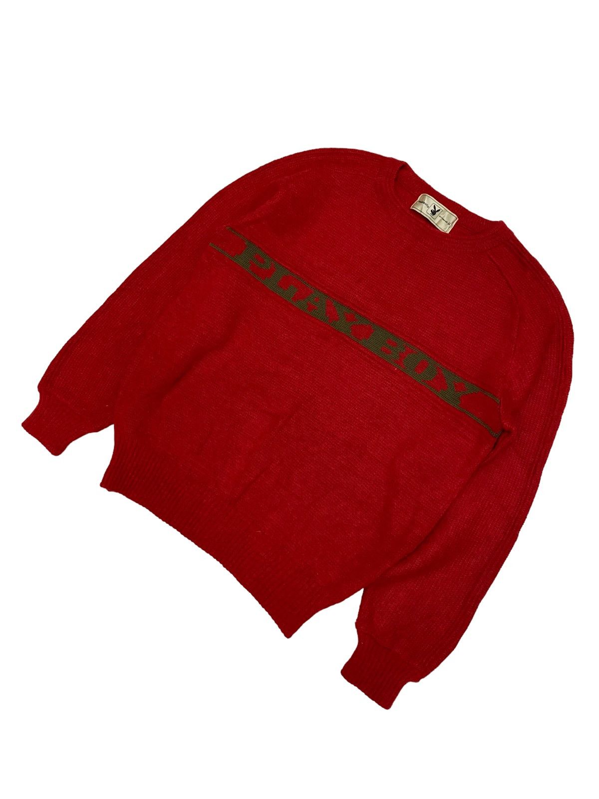 Playboy × Vintage Vintage Playboy Knitwear Sweater Size US M / EU 48-50 / 2 - 2 Thumbnail