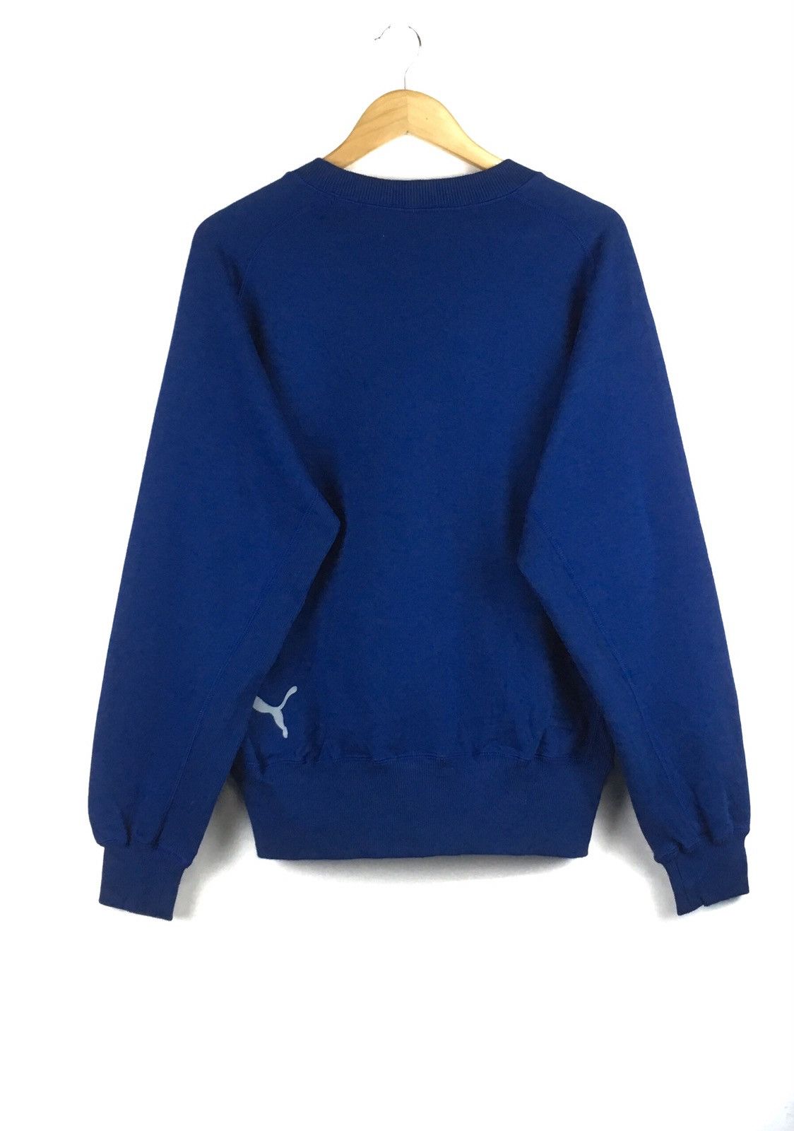 Puma Vintage SpellOut Puma Big Logo Large Size Blue Sweatshirt Size US L / EU 52-54 / 3 - 3 Thumbnail