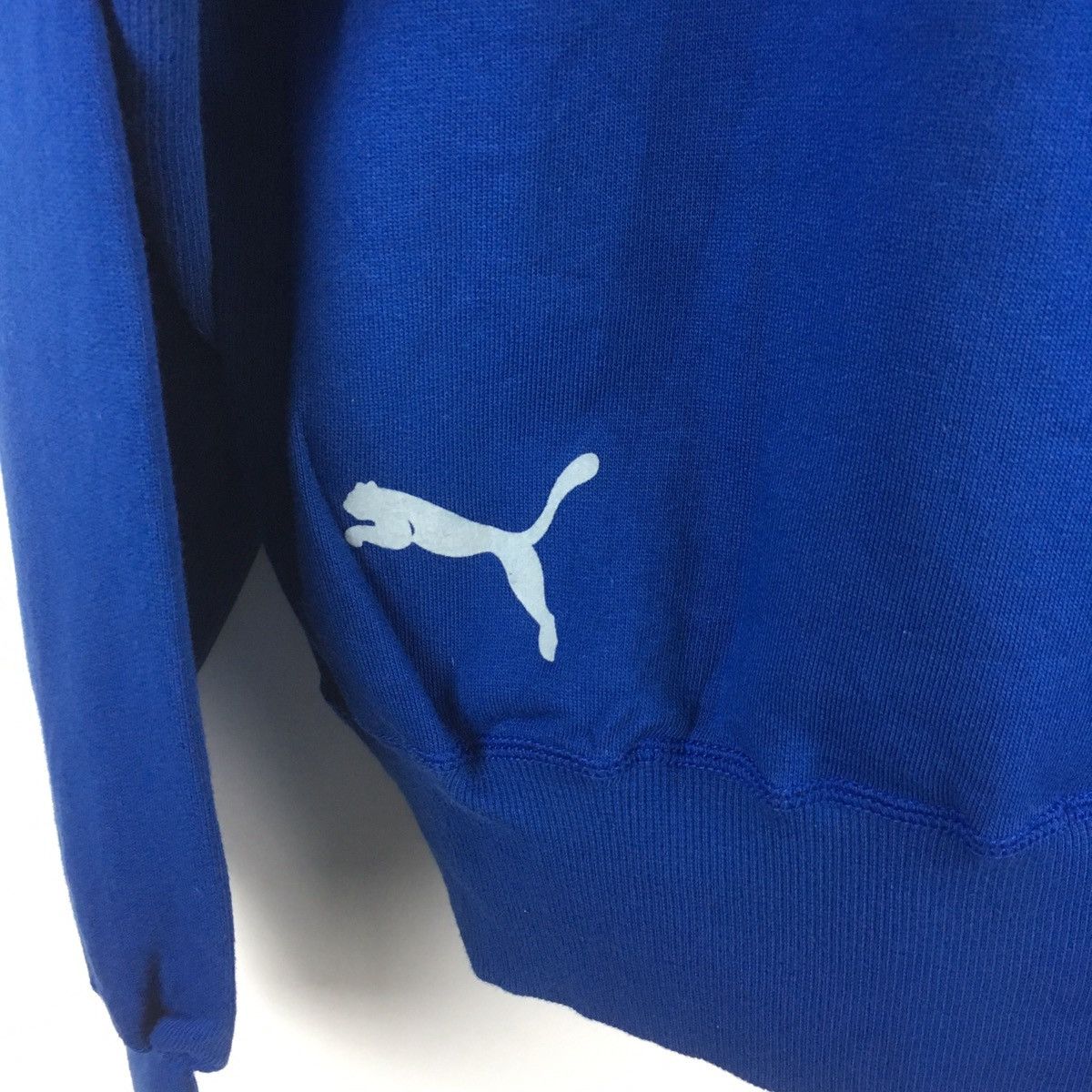 Puma Vintage SpellOut Puma Big Logo Large Size Blue Sweatshirt Size US L / EU 52-54 / 3 - 4 Thumbnail
