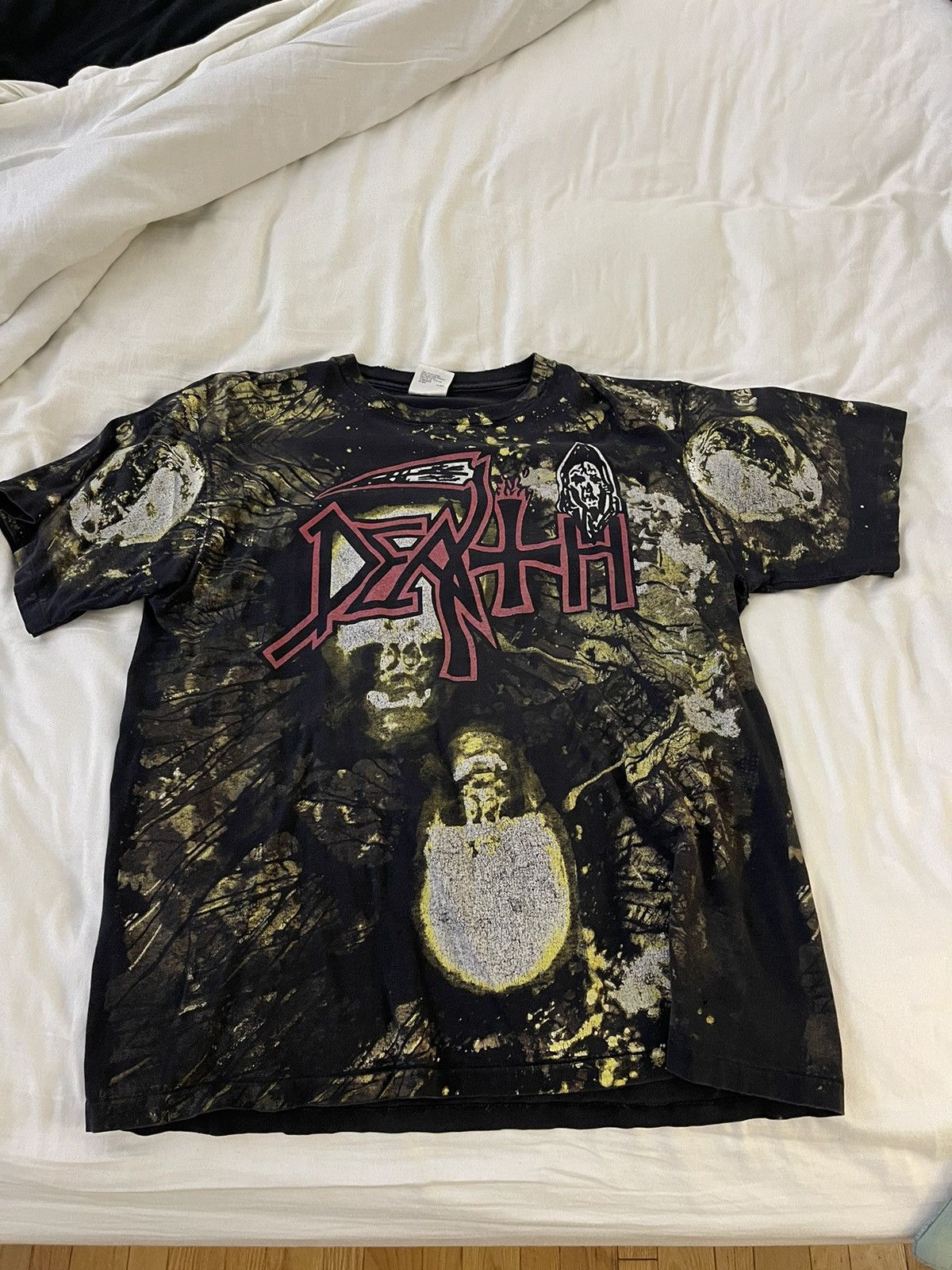 Vintage Y2K Death Band Individual Thought Patterns Graphic T-Shirt Metal offers Hardcore