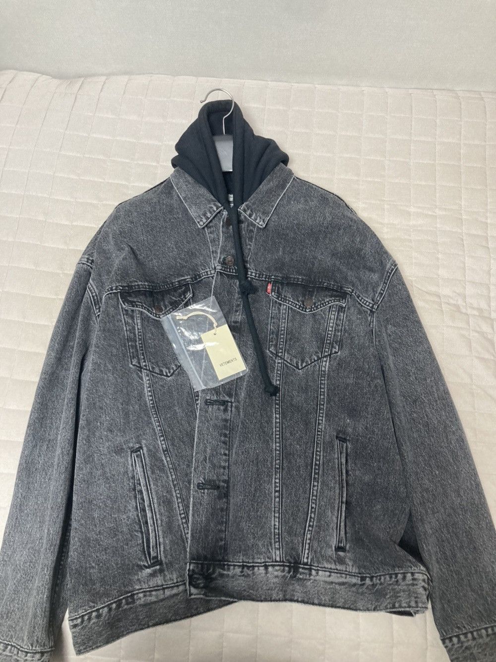 18SS Vetements x Levis Denim Jacket black