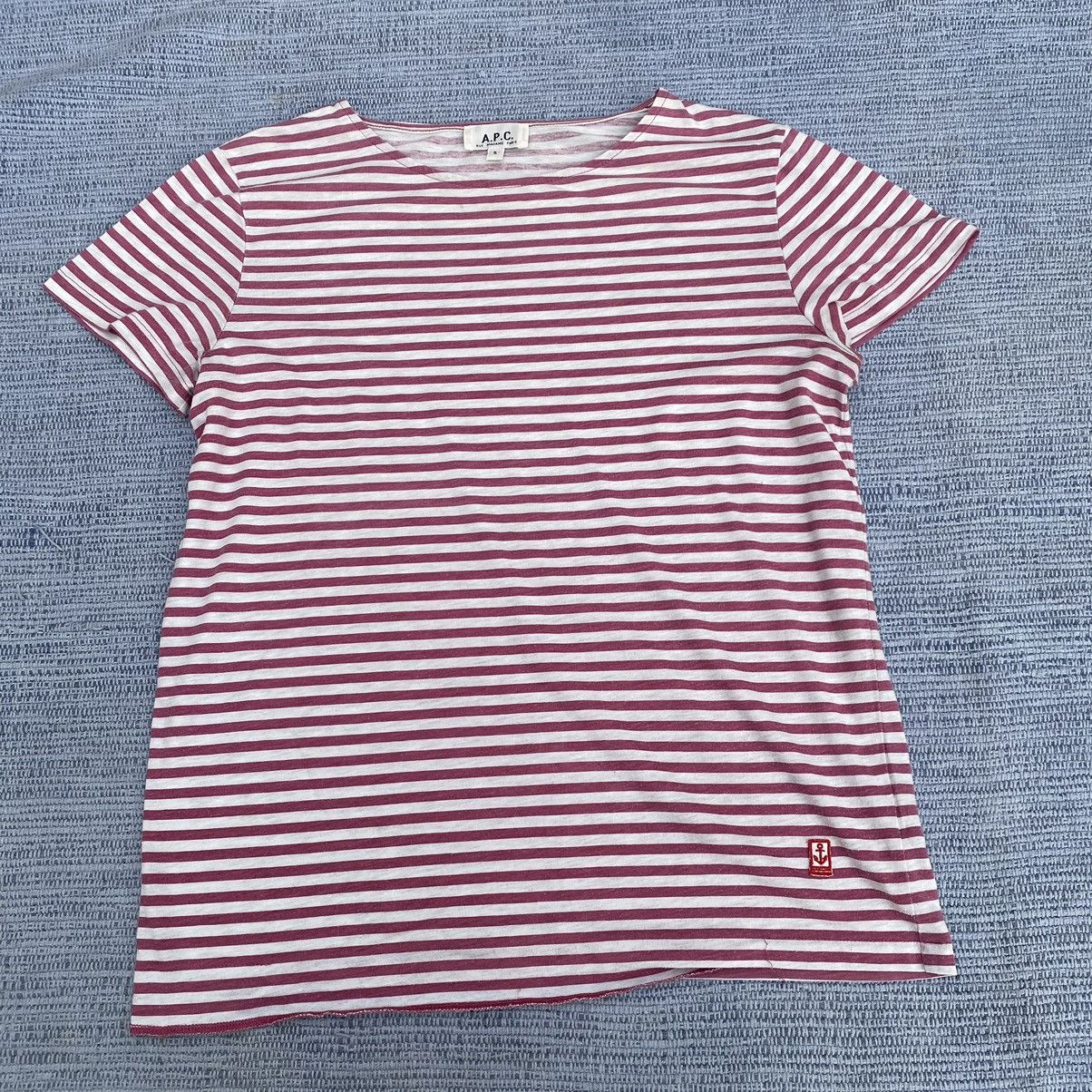 A.P.C. striped tee Size S / US 4 / IT 40 - 1 Thumbnail