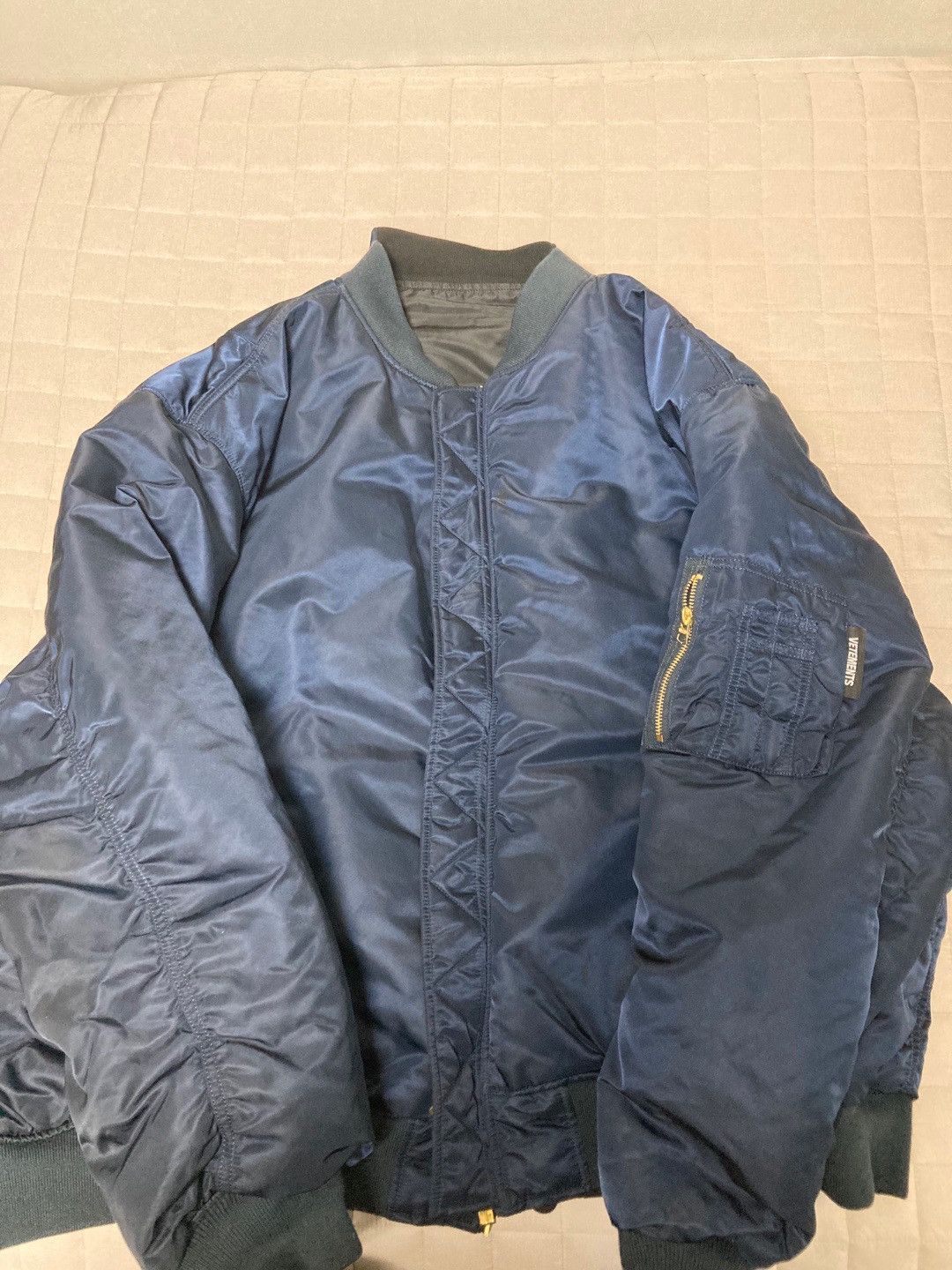 Mサイズ Vetements alpha bomber jacket MA-1 Alpha Industries × Vetements 21FWVetements Alpha Industries
