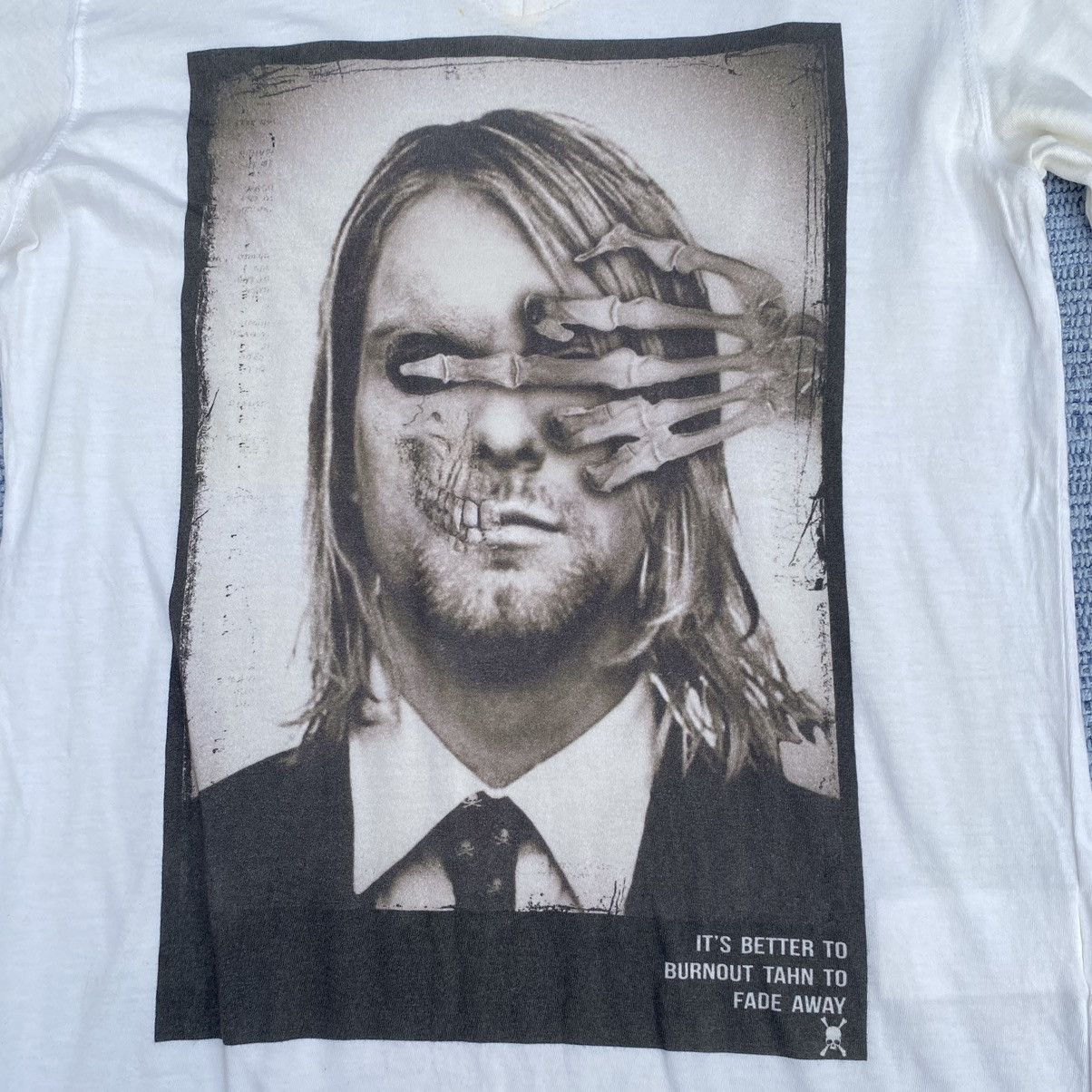 Japanese Brand white printed tee Size US S / EU 44-46 / 1 - 3 Thumbnail