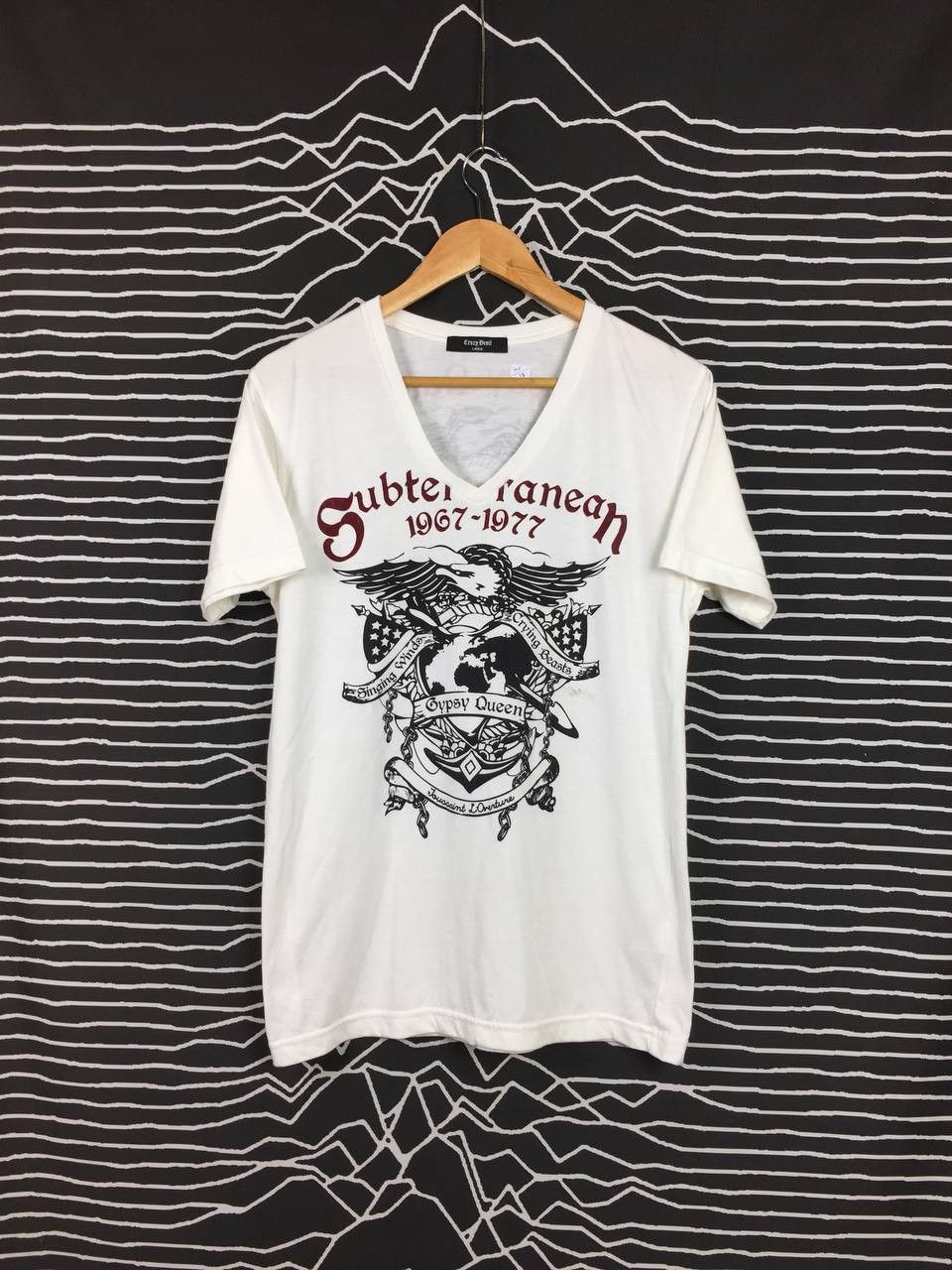 Japanese Brand Crazy Devil Japanese Brand Gypsy Queen V-Neck Tee Size US L / EU 52-54 / 3 - 1 Thumbnail