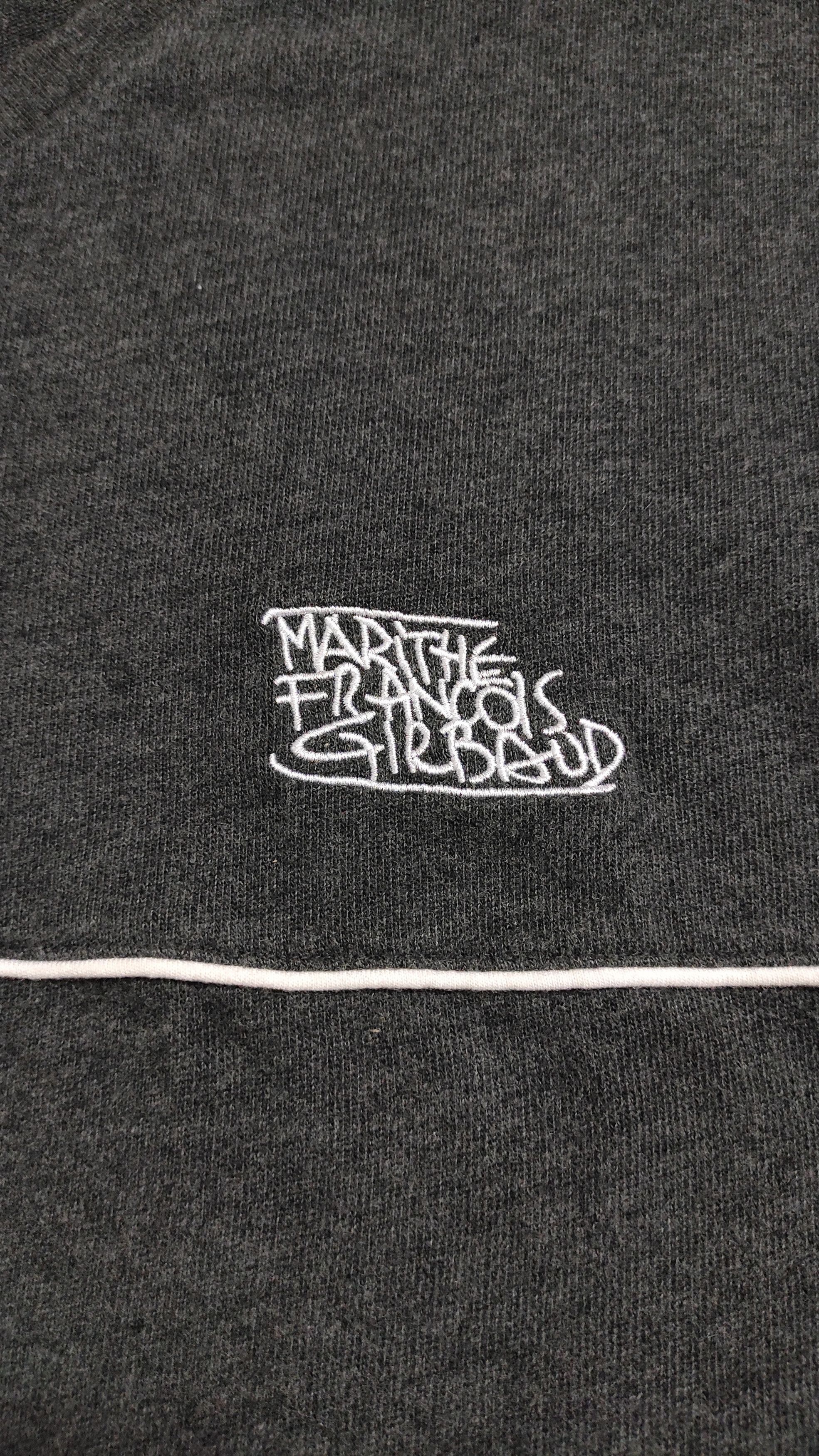 Marithe + Francois Girbaud × Vintage Side line embroidered classic logo's V neck sweater Size US L / EU 52-54 / 3 - 7 Thumbnail