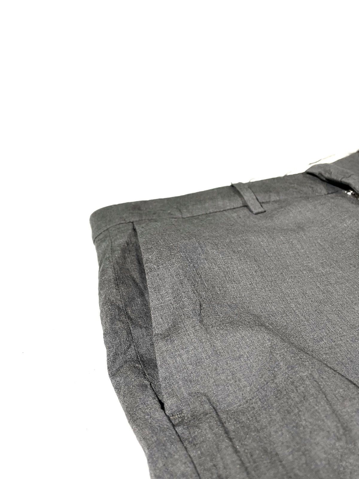 Alfred Dunhill Dunhill Luxury Grey Slim Pants Size 30 Wool Mulberry Silk Size US 30 / EU 46 - 3 Thumbnail