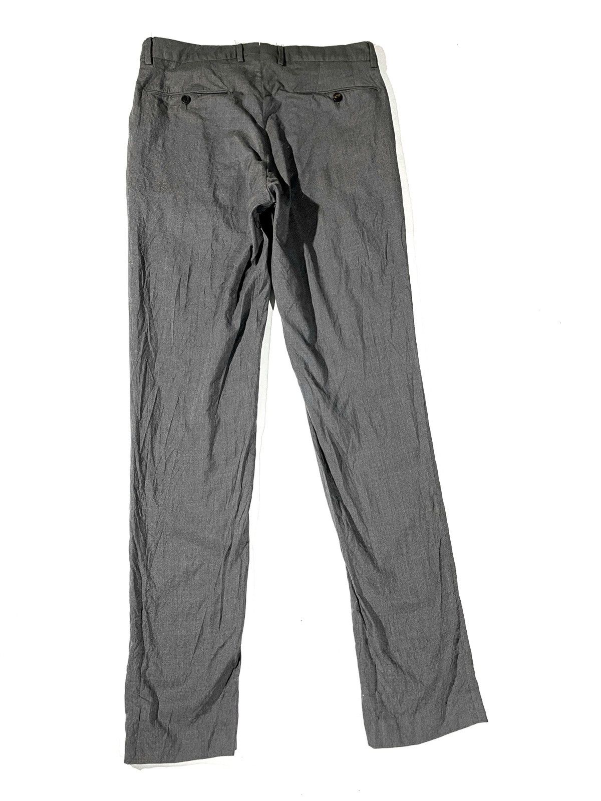 Alfred Dunhill Dunhill Luxury Grey Slim Pants Size 30 Wool Mulberry Silk Size US 30 / EU 46 - 9 Thumbnail
