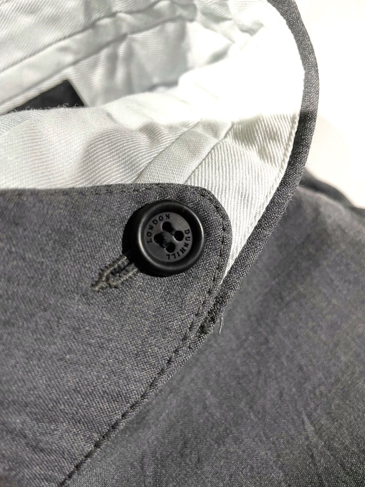 Alfred Dunhill Dunhill Luxury Grey Slim Pants Size 30 Wool Mulberry Silk Size US 30 / EU 46 - 5 Thumbnail