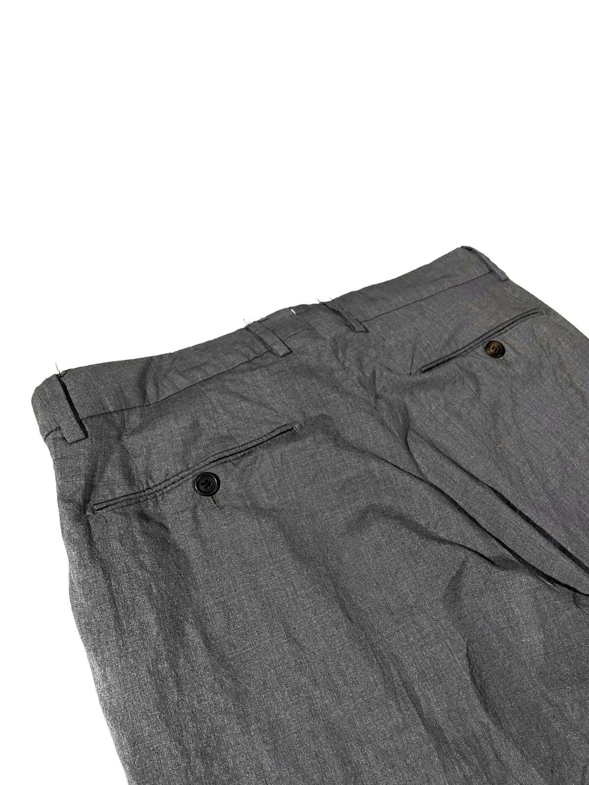 Alfred Dunhill Dunhill Luxury Grey Slim Pants Size 30 Wool Mulberry Silk Size US 30 / EU 46 - 10 Thumbnail