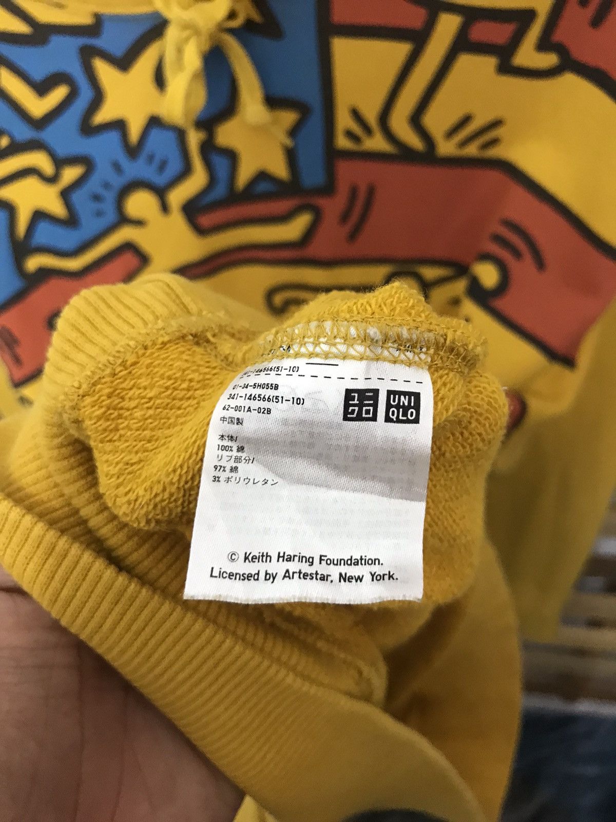 Keith haring American flag hoodie