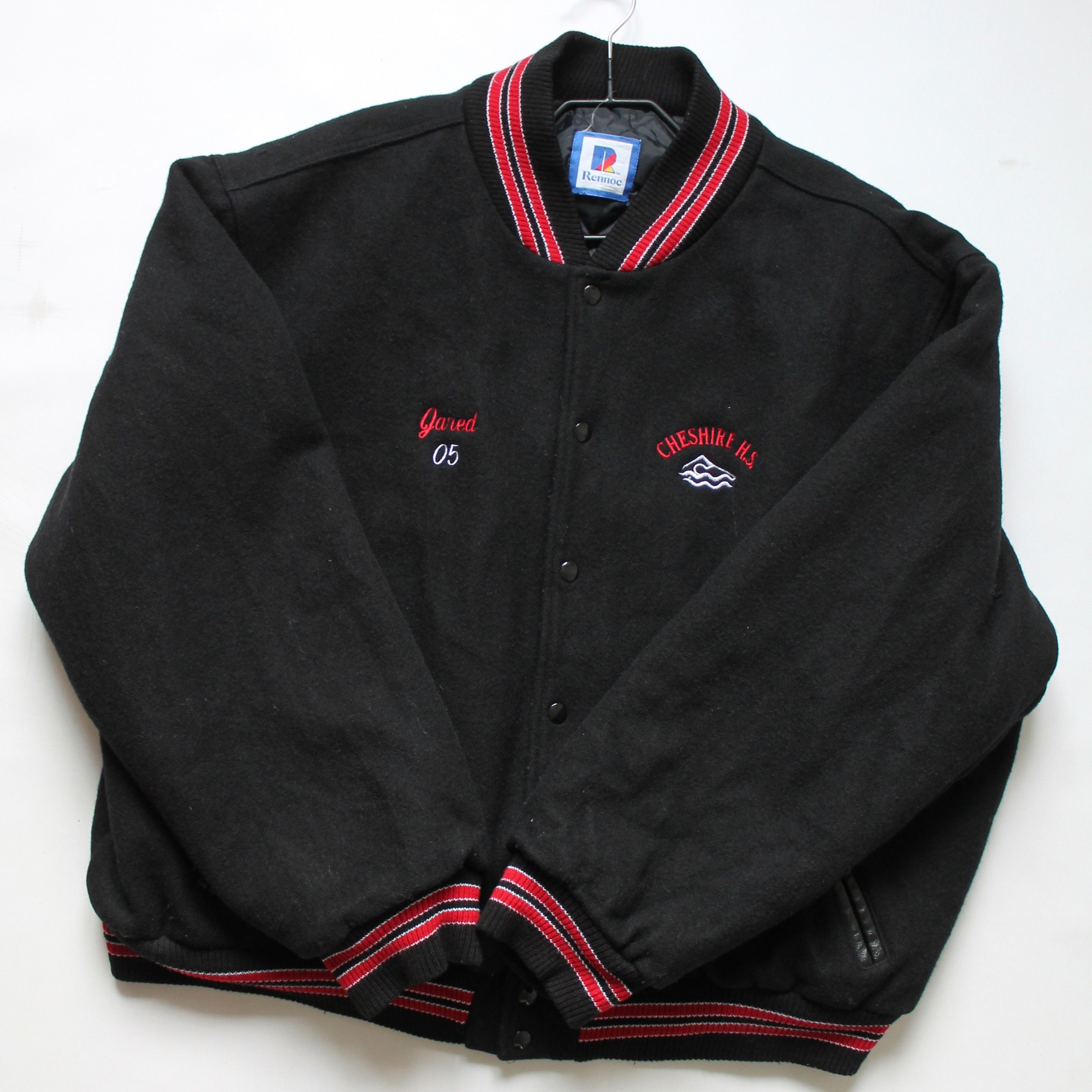 Rennoc 90's Varsity RENNOC Cheshire Jacket Wool Blend Size US XXL / EU 58 / 5 - 13 Thumbnail